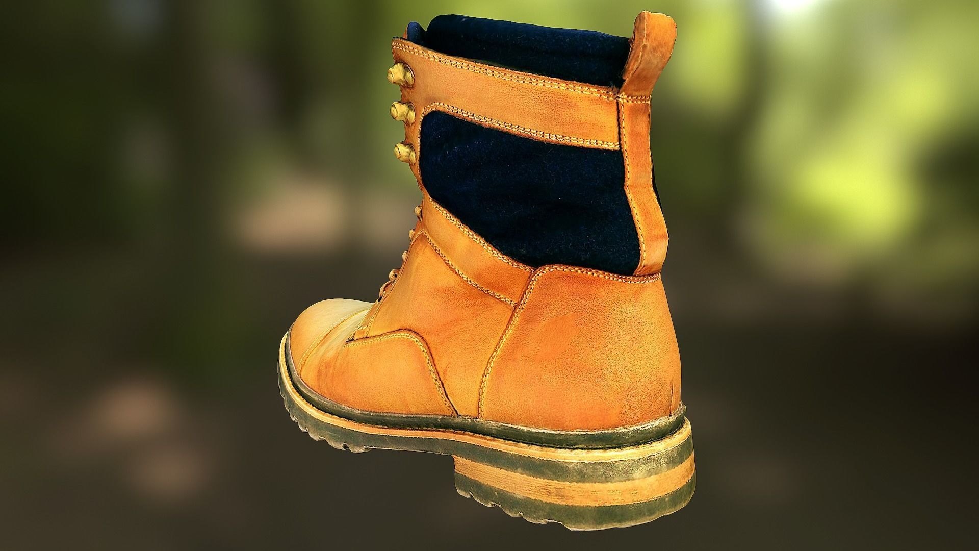 16 low poly boots 3D Model Collection_141