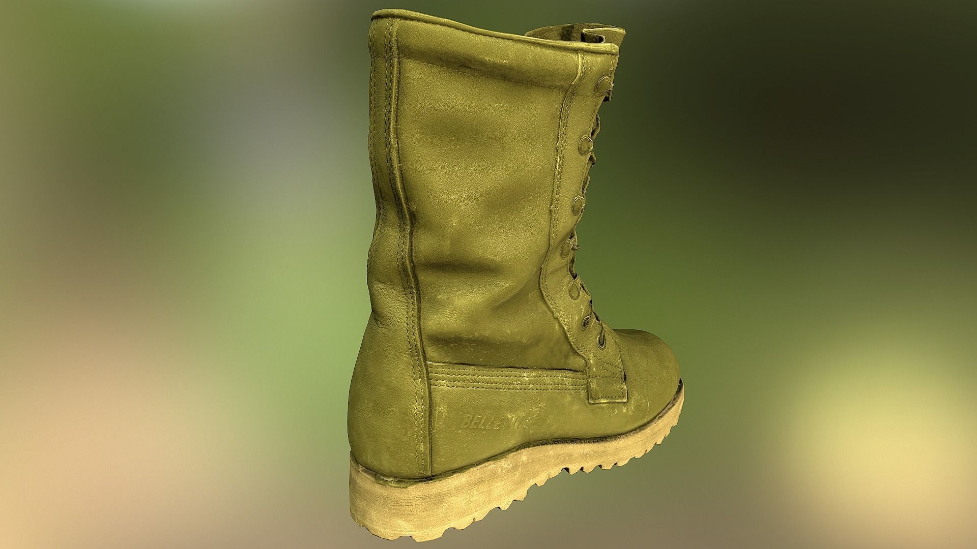16 low poly boots 3D Model Collection_207