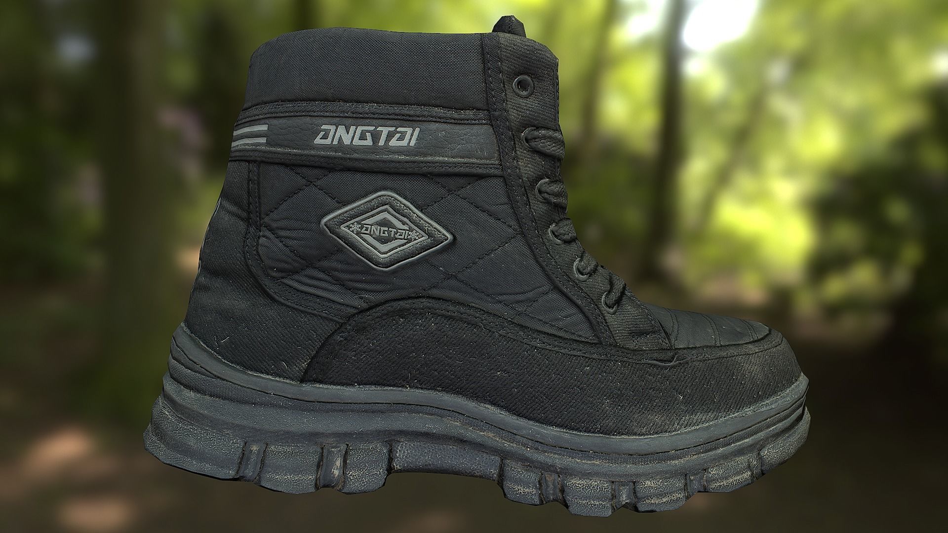 16 low poly boots 3D Model Collection_94