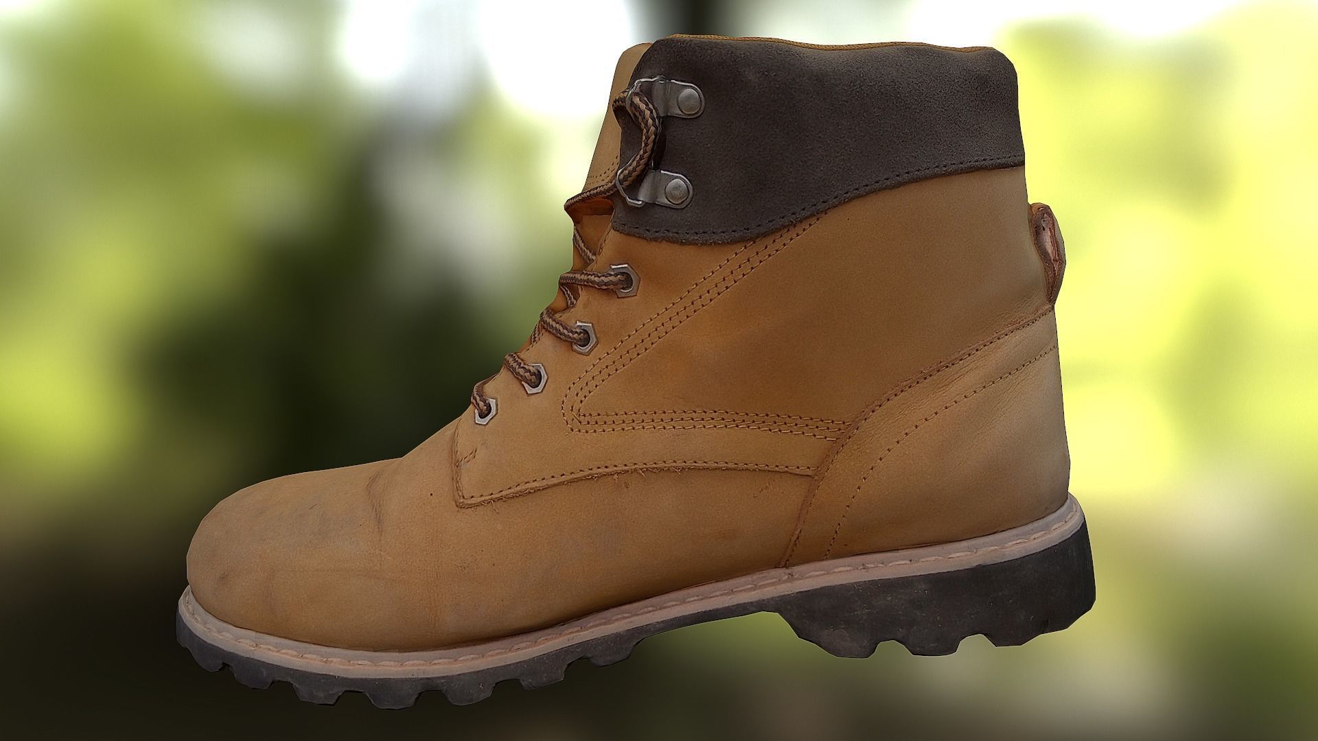 16 low poly boots 3D Model Collection_35