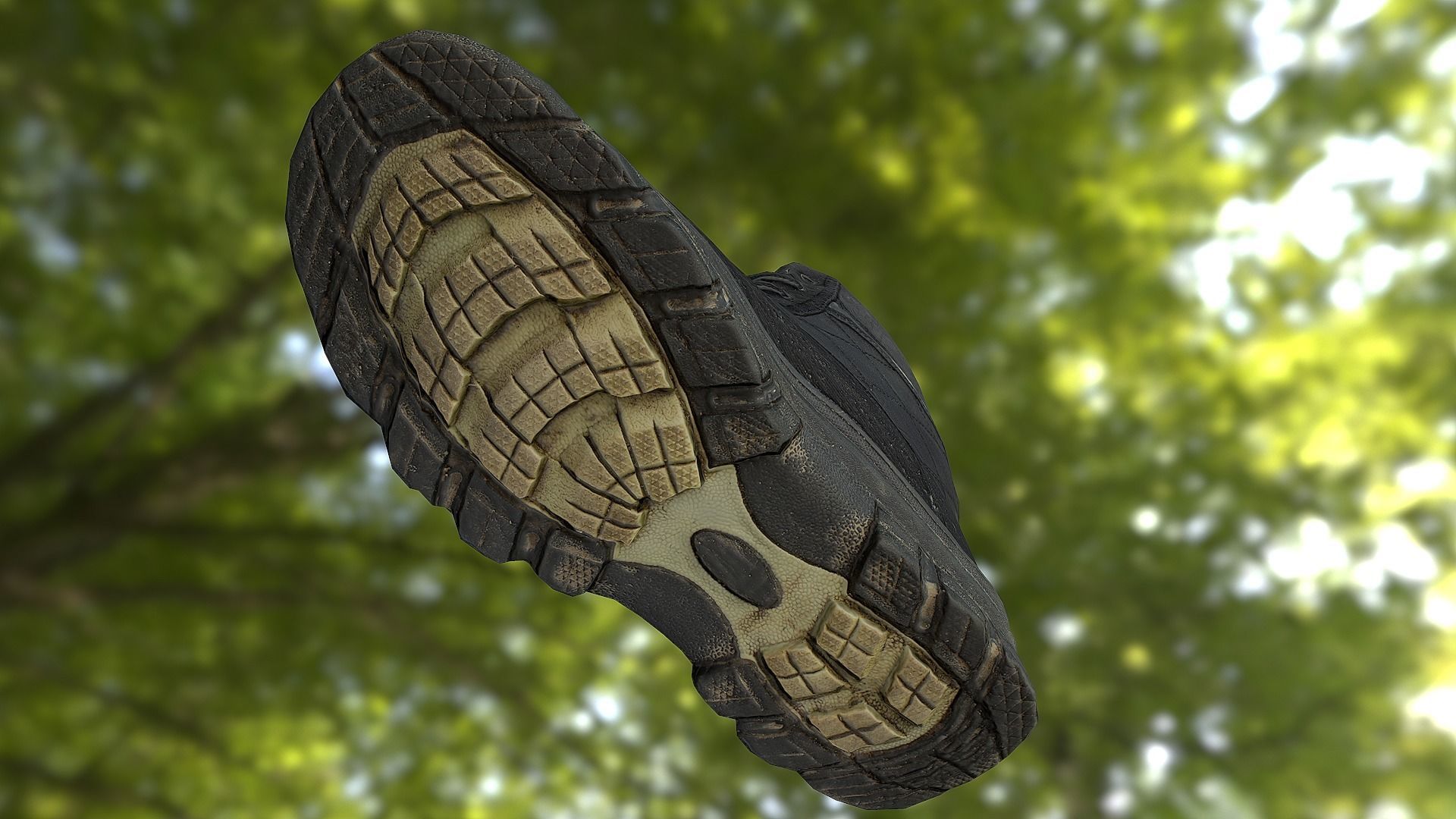 16 low poly boots 3D Model Collection_98