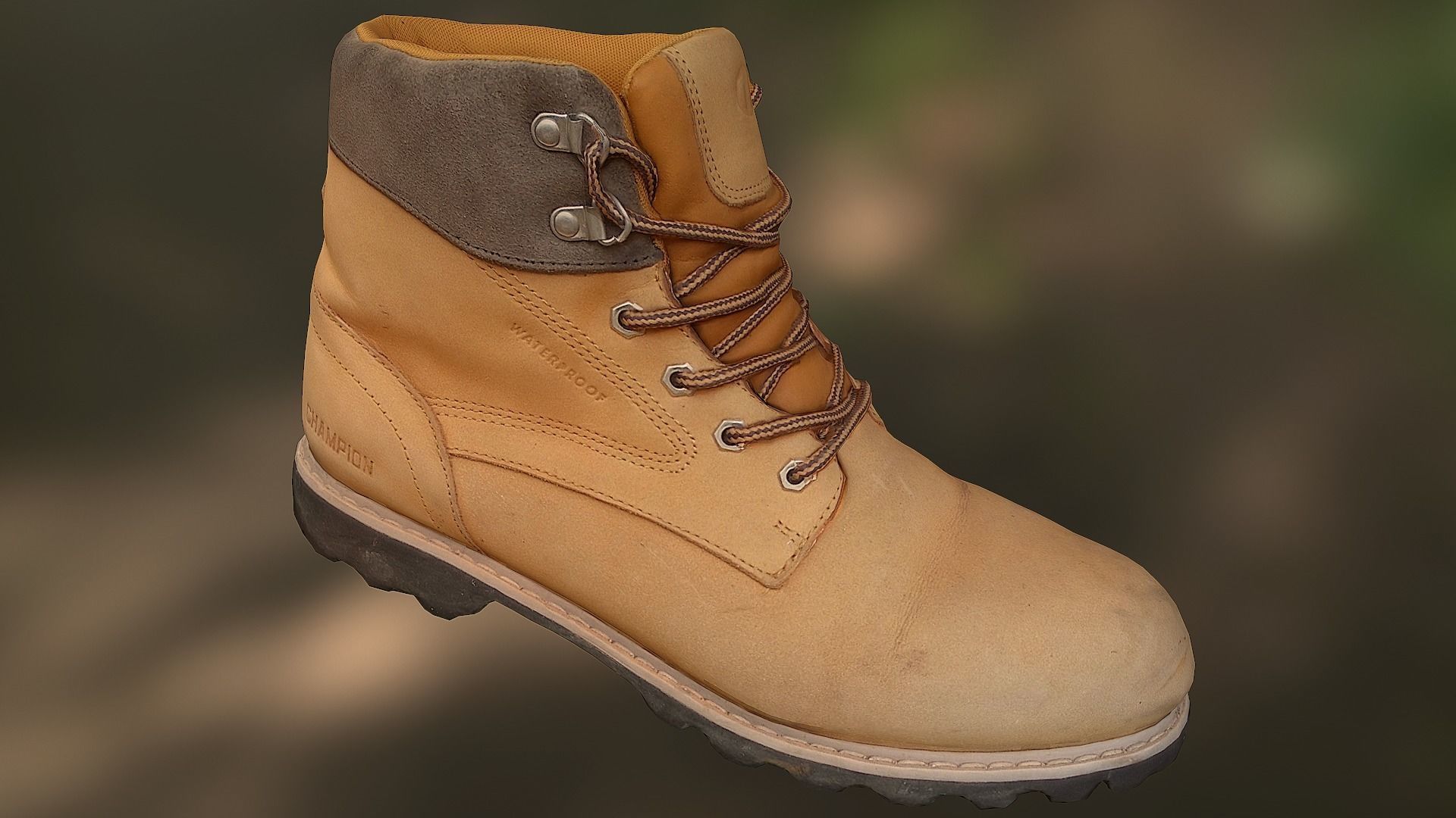 16 low poly boots 3D Model Collection_33