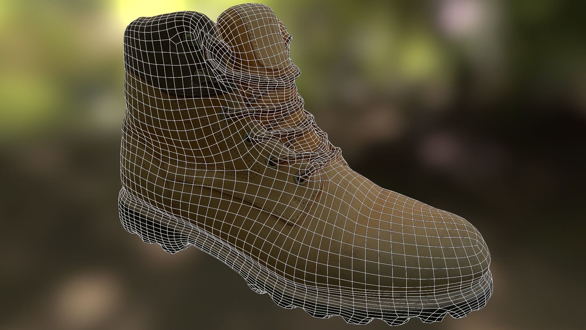 16 low poly boots 3D Model Collection_44