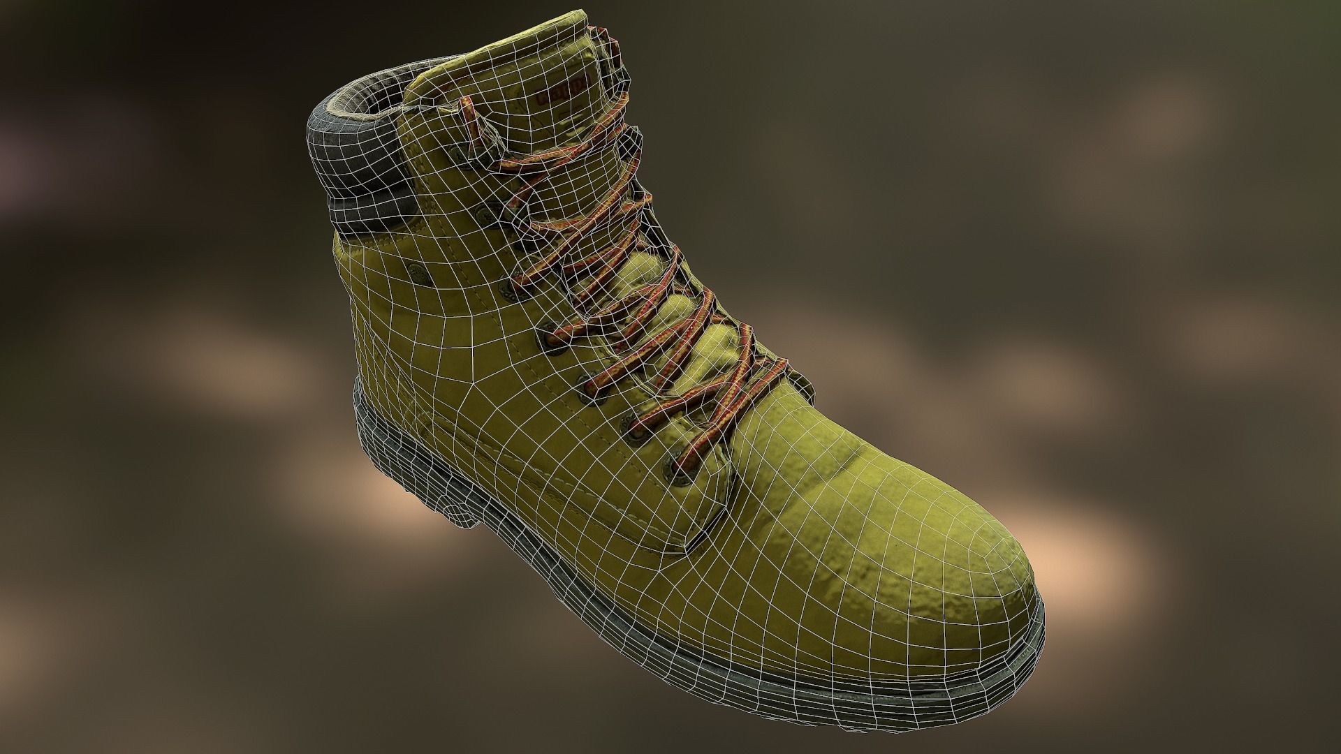 16 low poly boots 3D Model Collection_163