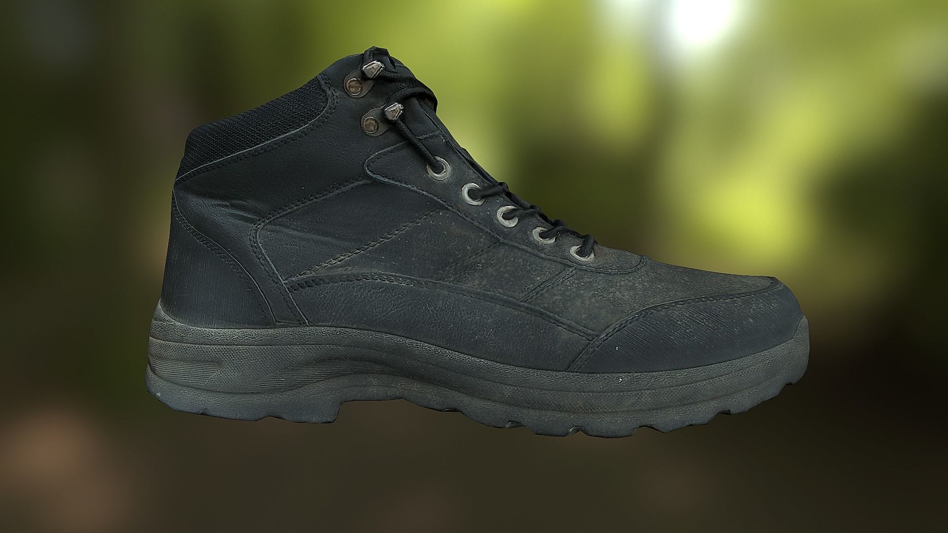 16 low poly boots 3D Model Collection_19