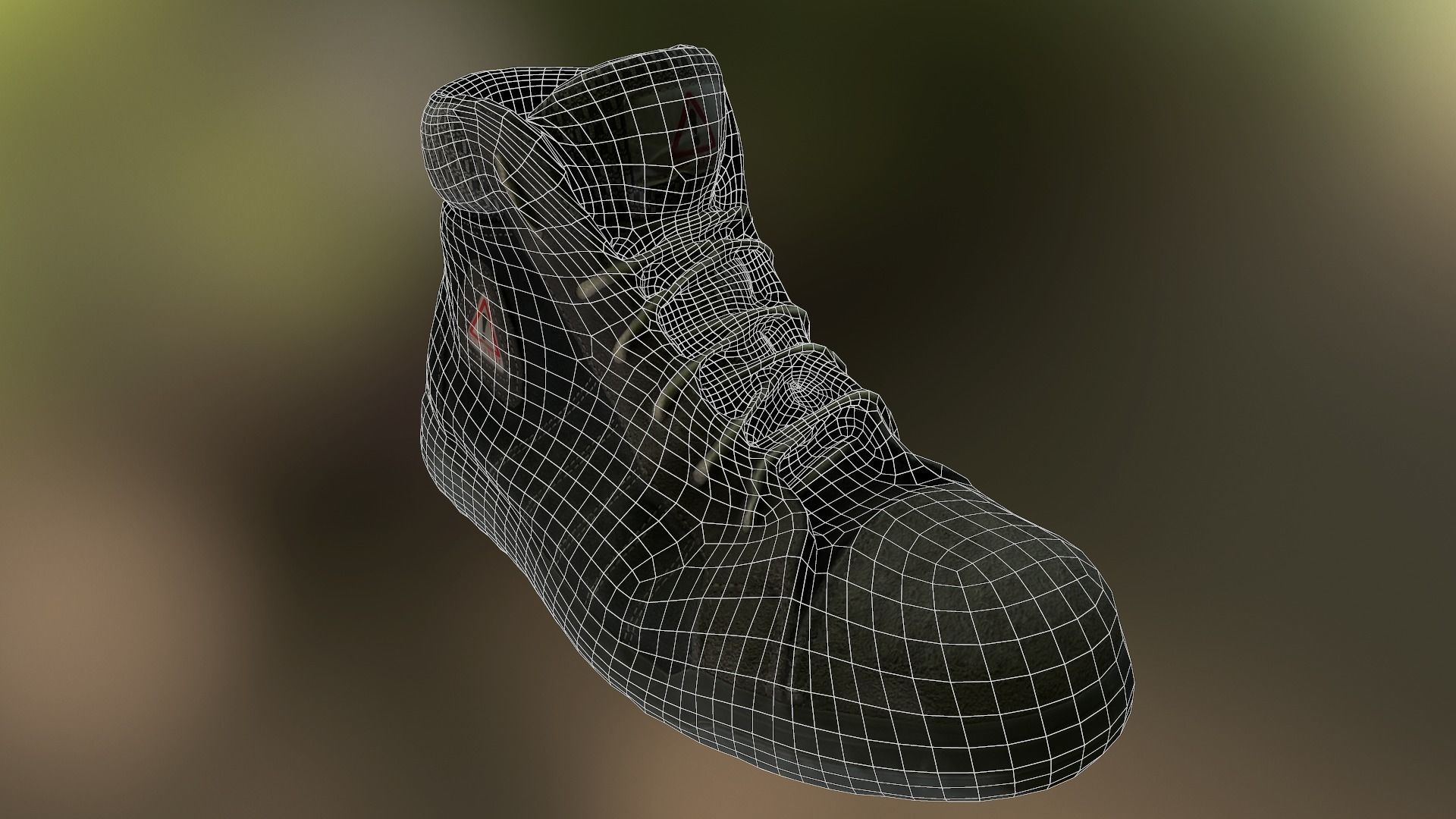 16 low poly boots 3D Model Collection_61