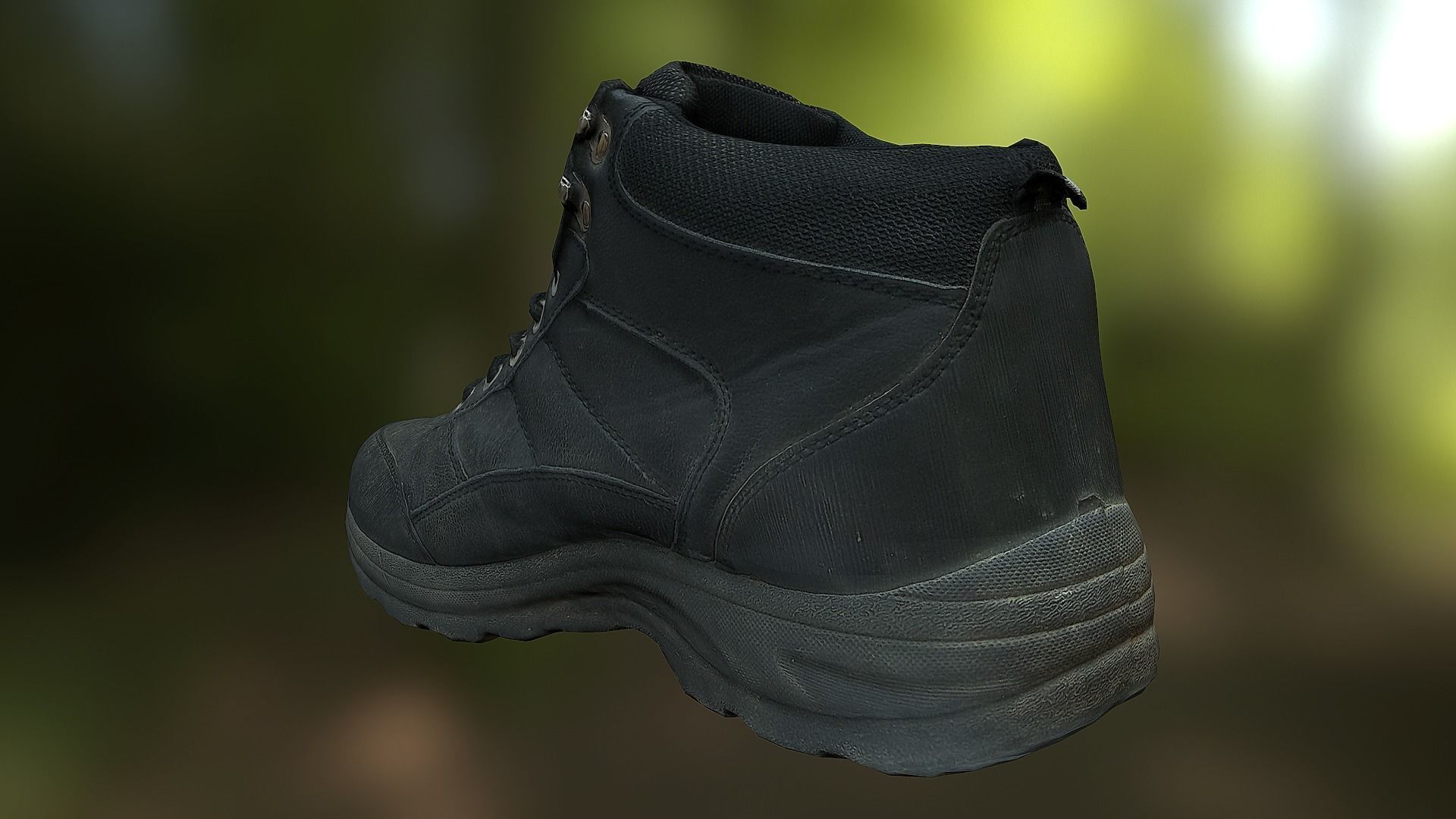 16 low poly boots 3D Model Collection_18