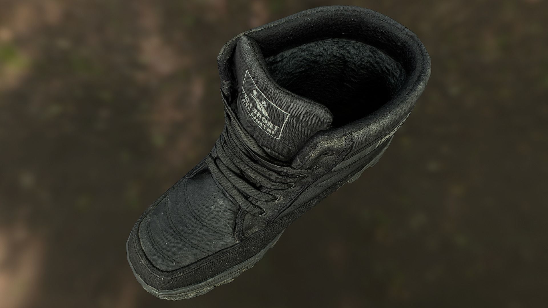 16 low poly boots 3D Model Collection_92