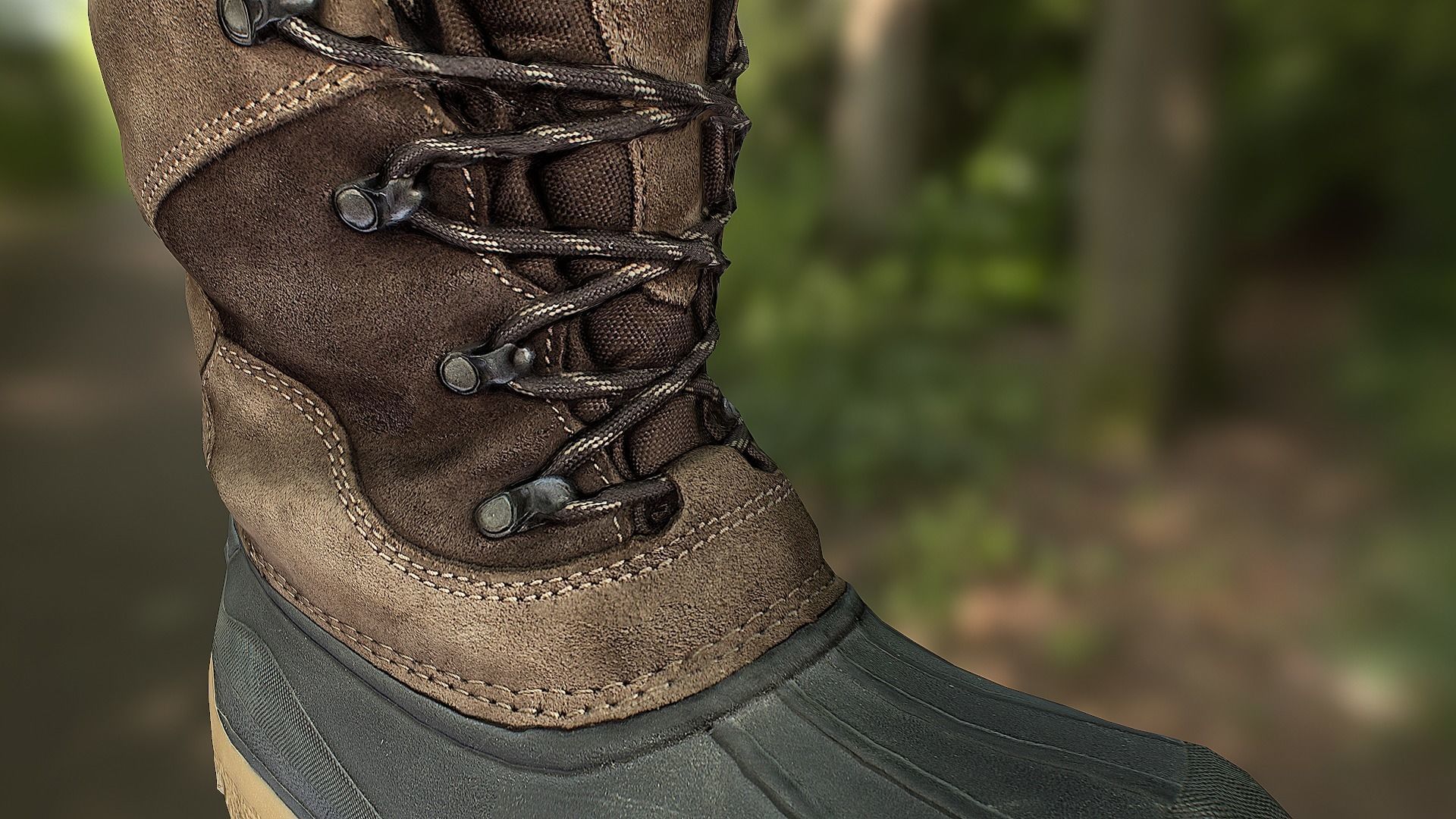 16 low poly boots 3D Model Collection_121
