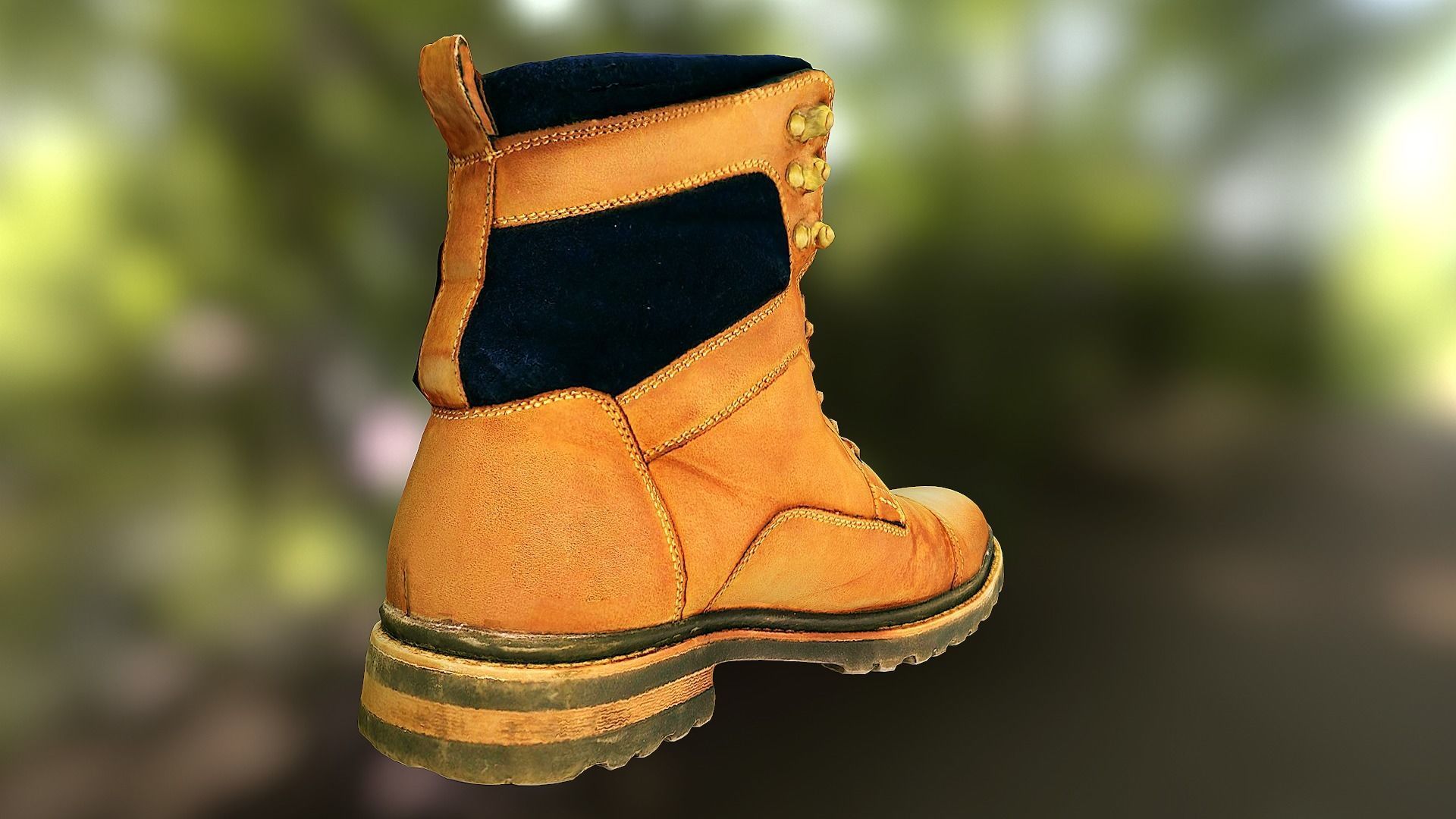 16 low poly boots 3D Model Collection_143