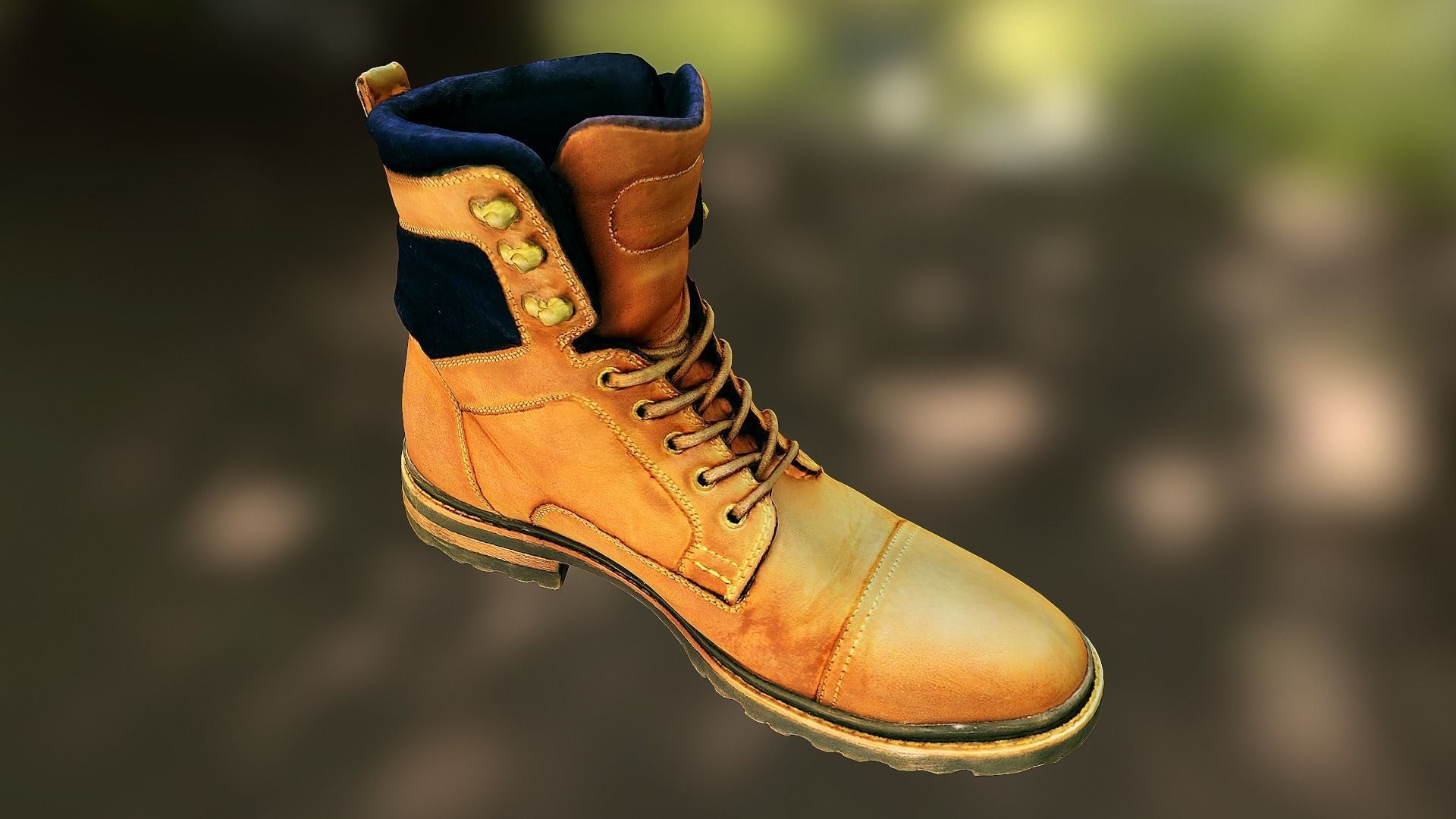 16 low poly boots 3D Model Collection_139