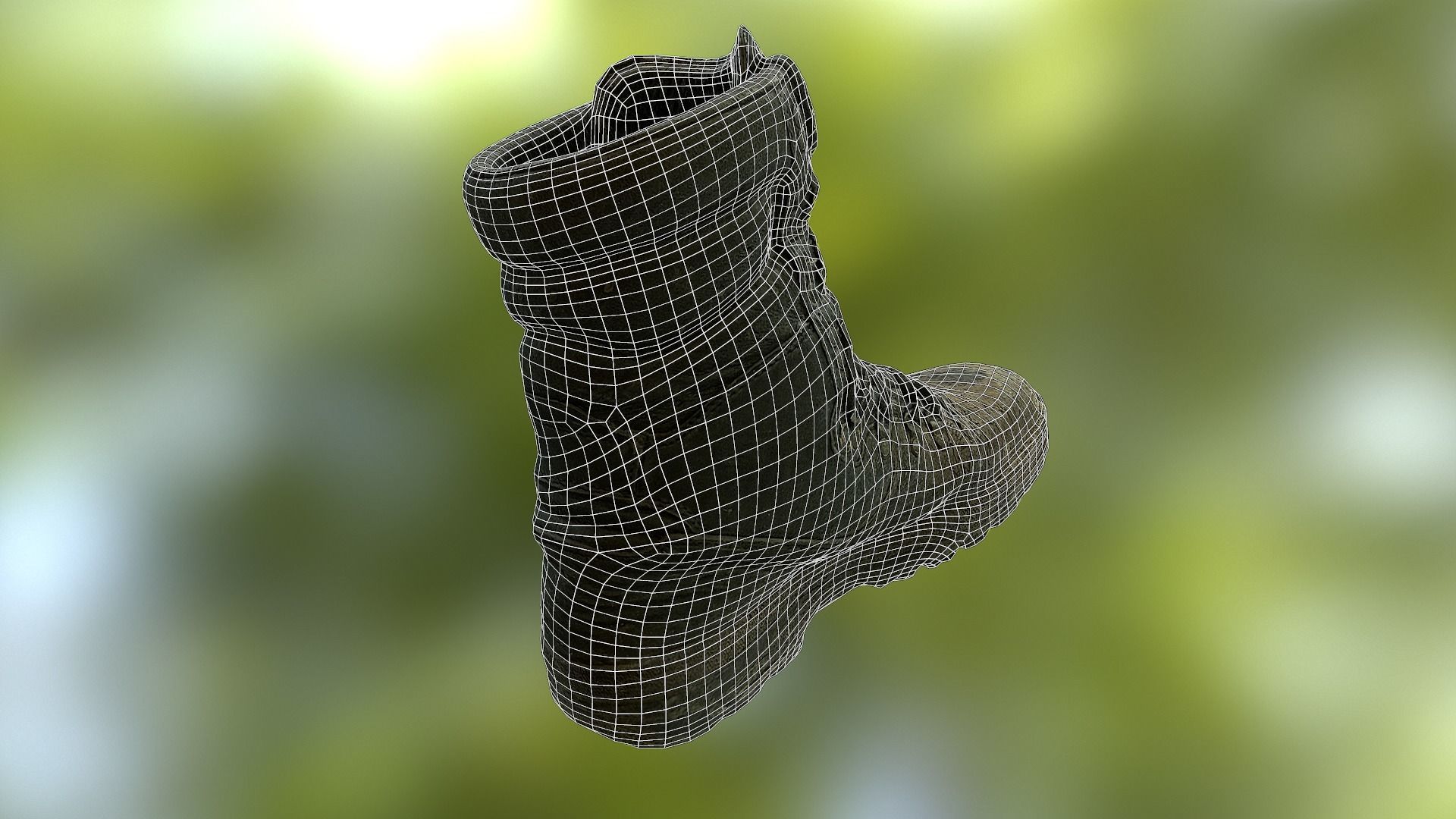 16 low poly boots 3D Model Collection_53