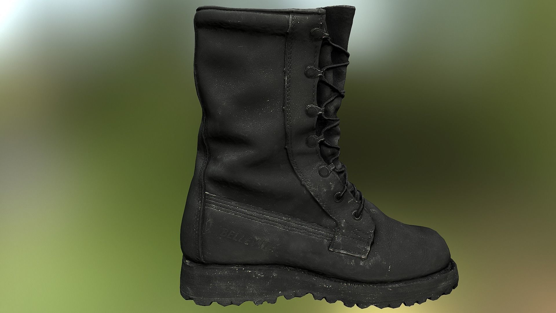 16 low poly boots 3D Model Collection_193