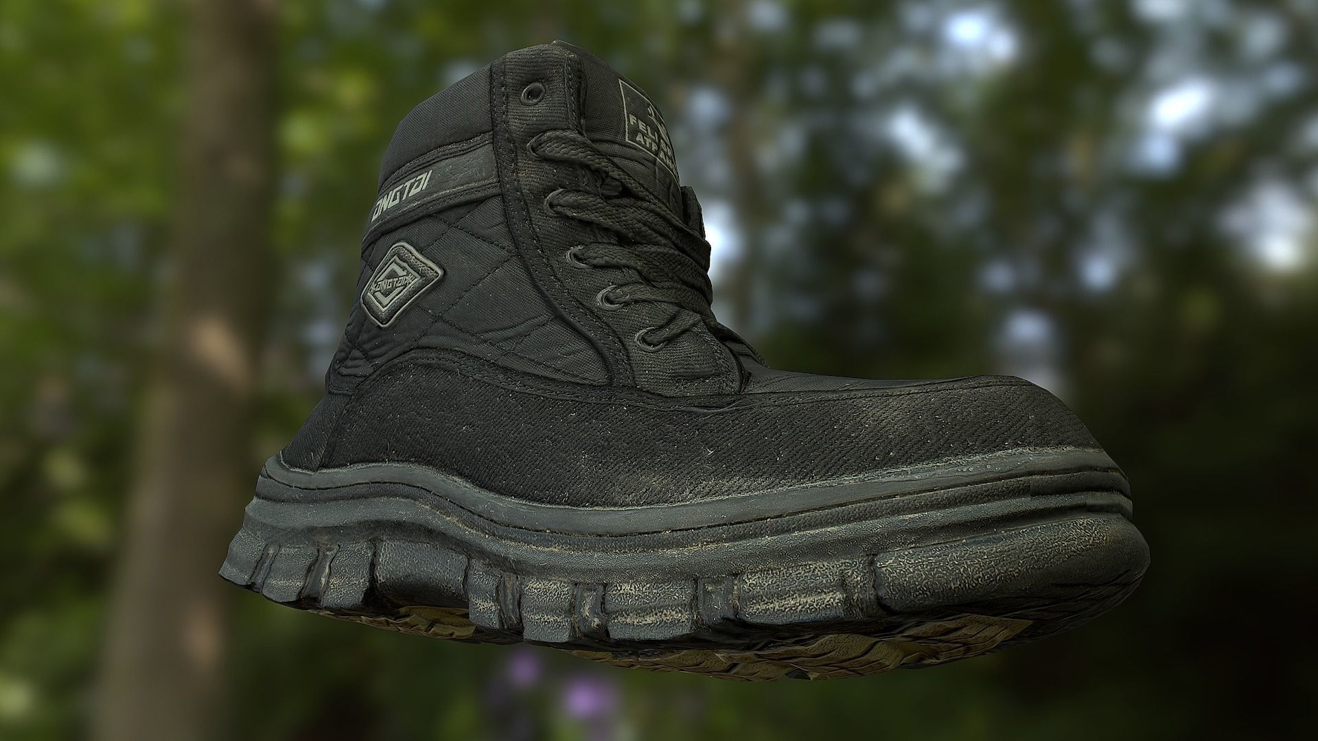 16 low poly boots 3D Model Collection_100