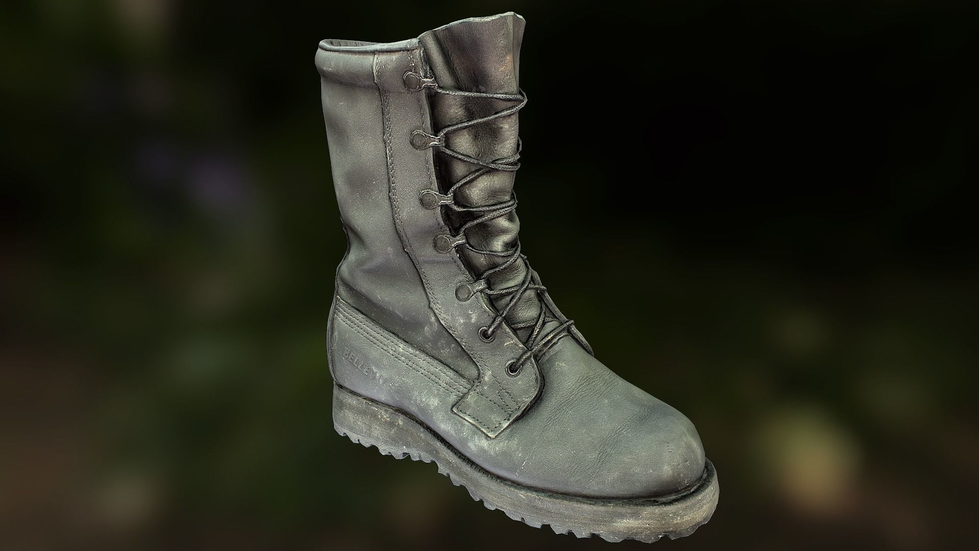 16 low poly boots 3D Model Collection_171