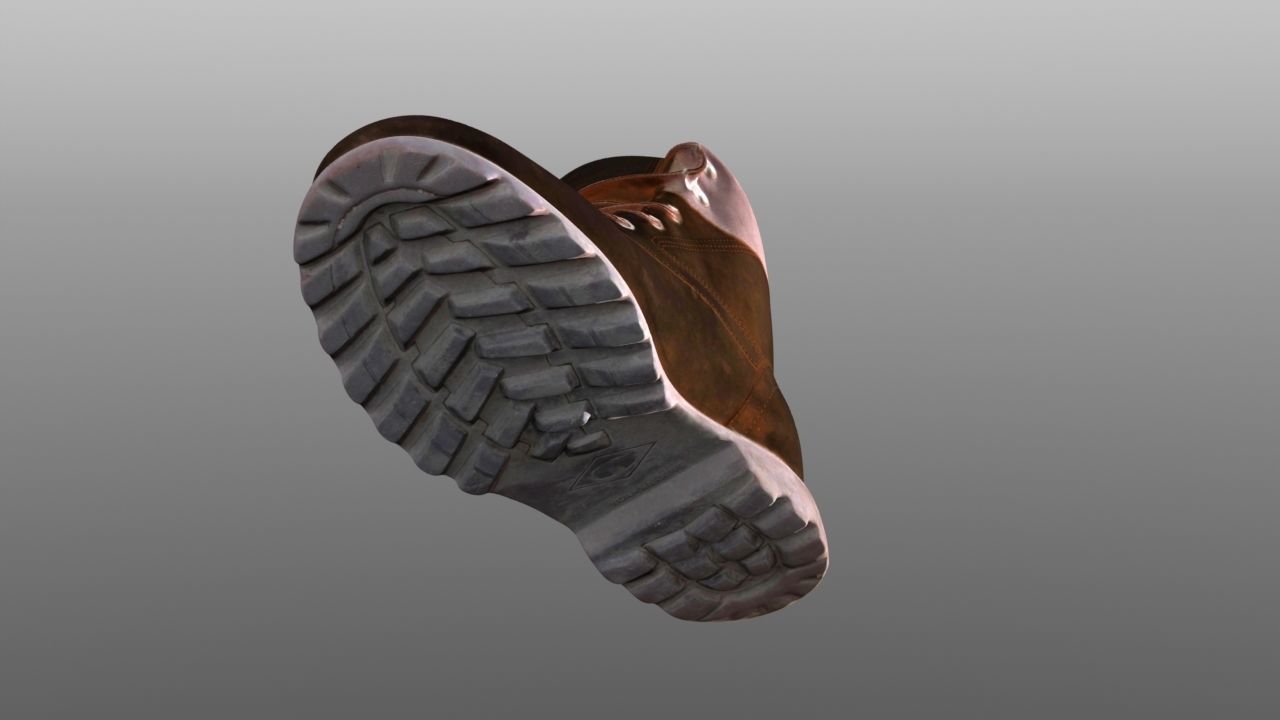 16 low poly boots 3D Model Collection_132