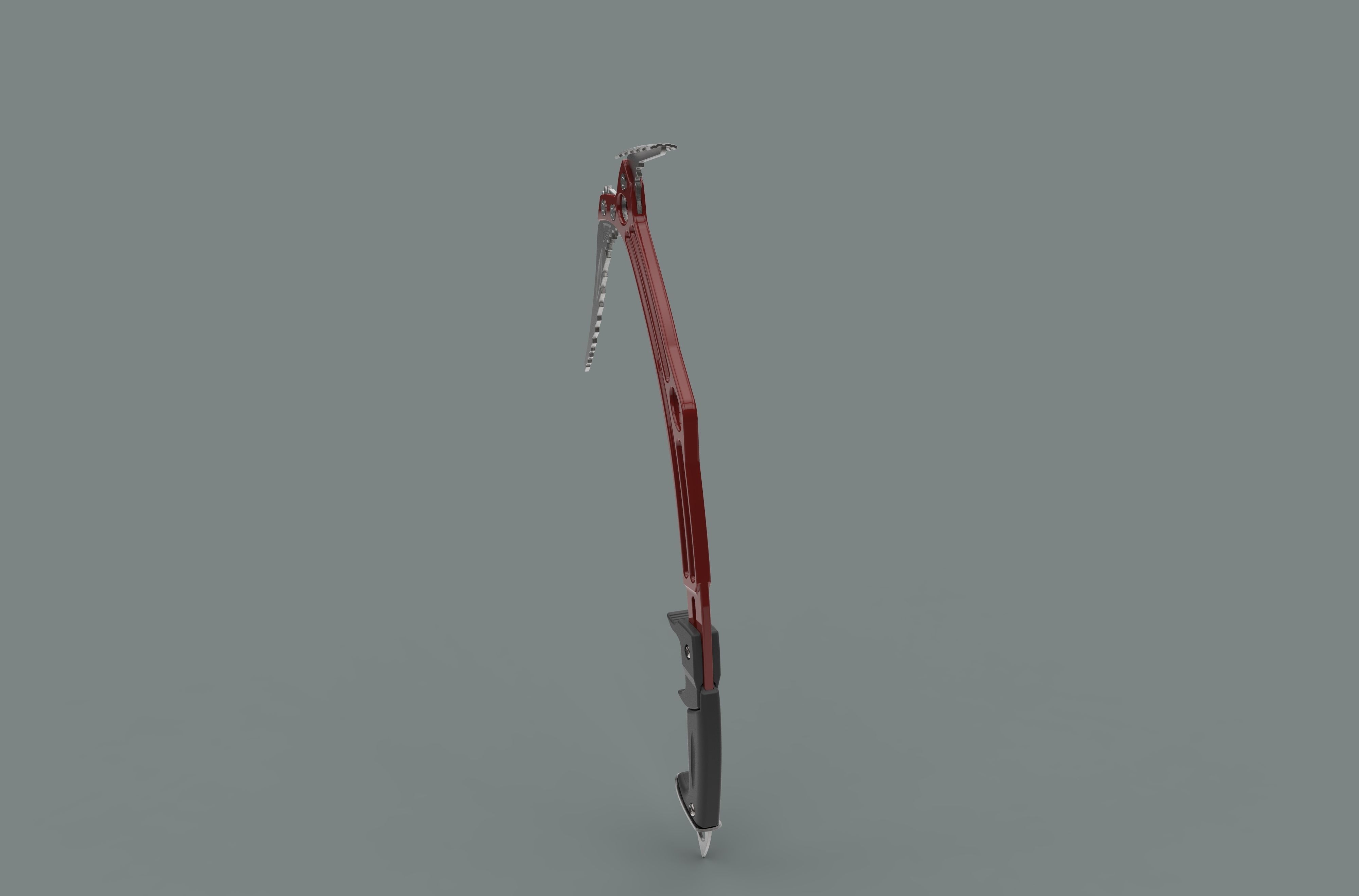 Ice ax of tomb raider 3D model_2