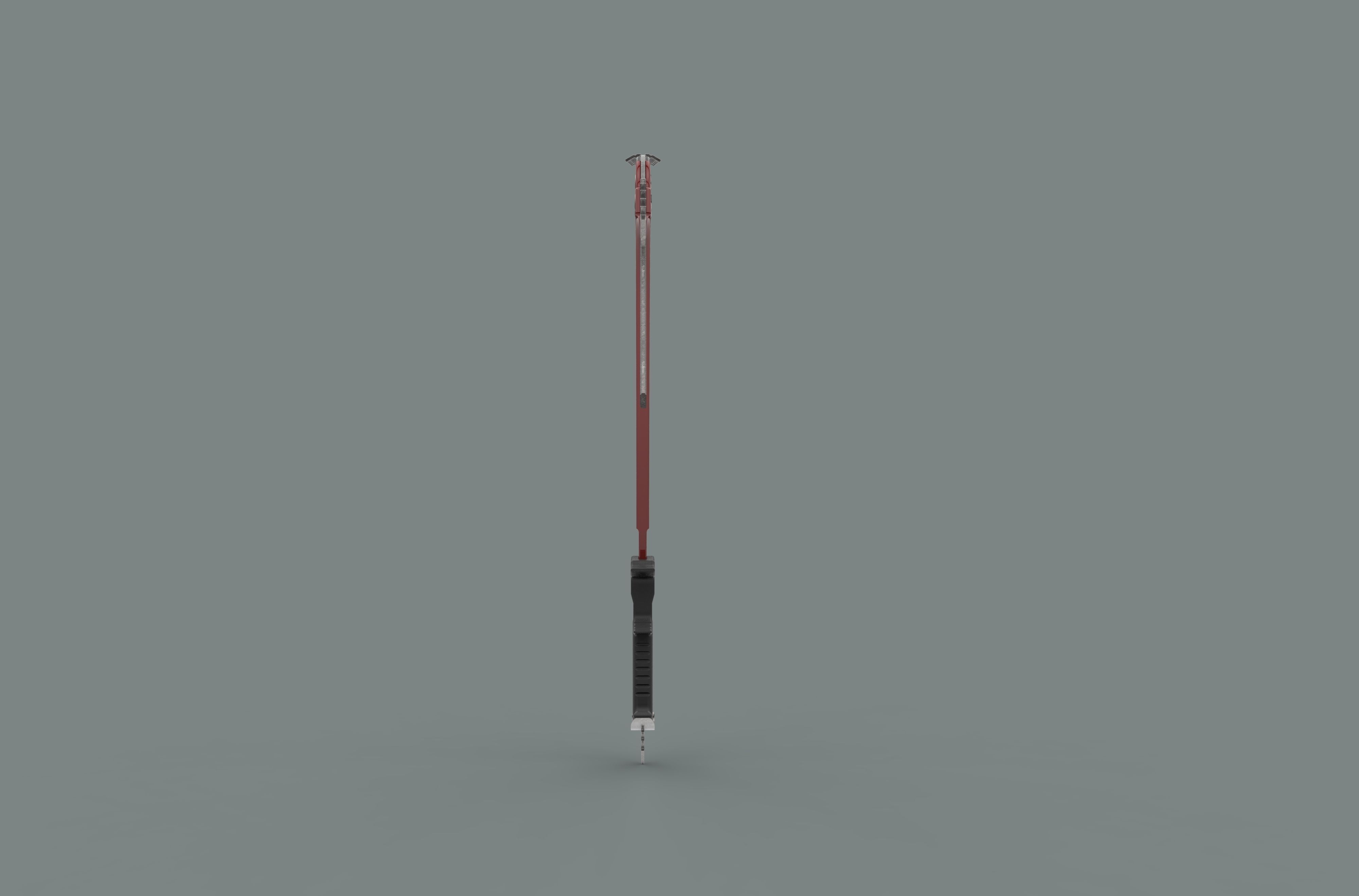 Ice ax of tomb raider 3D model_9