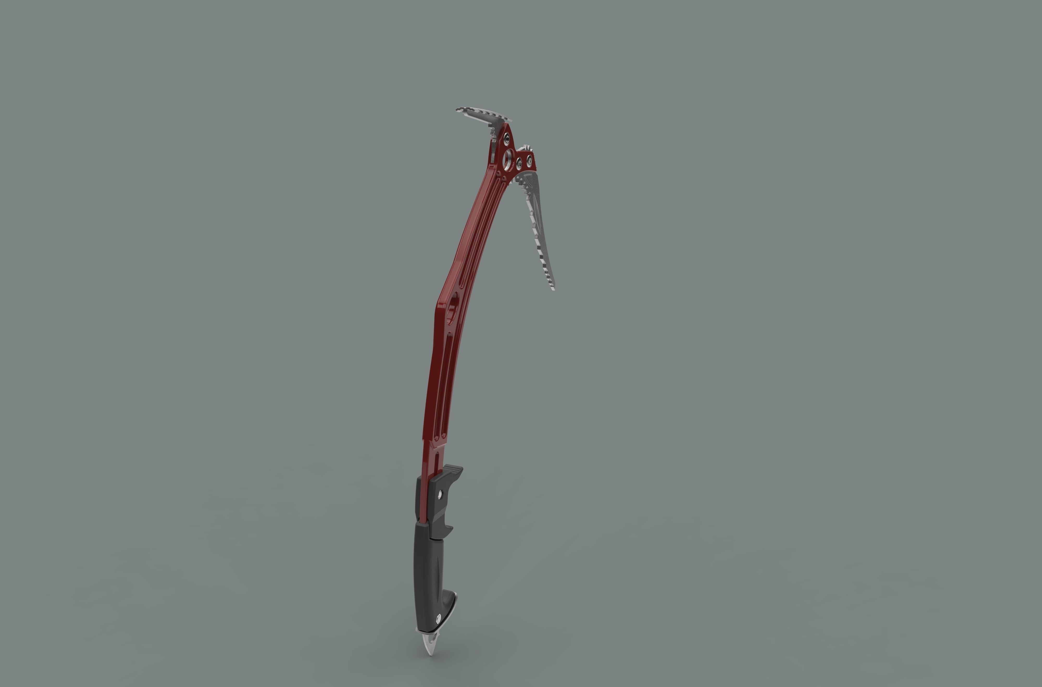 Ice ax of tomb raider 3D model_4