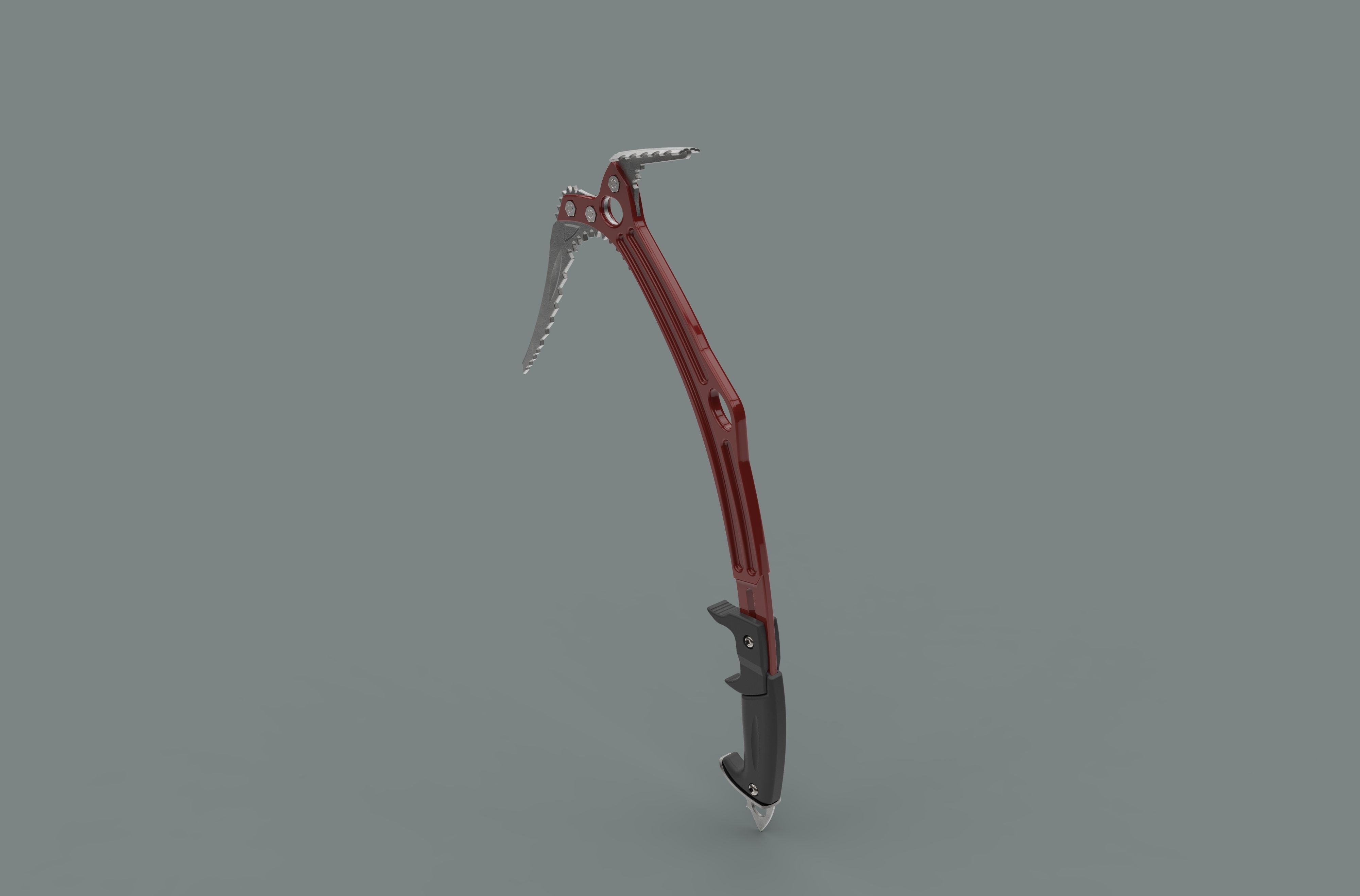 Ice ax of tomb raider 3D model_1
