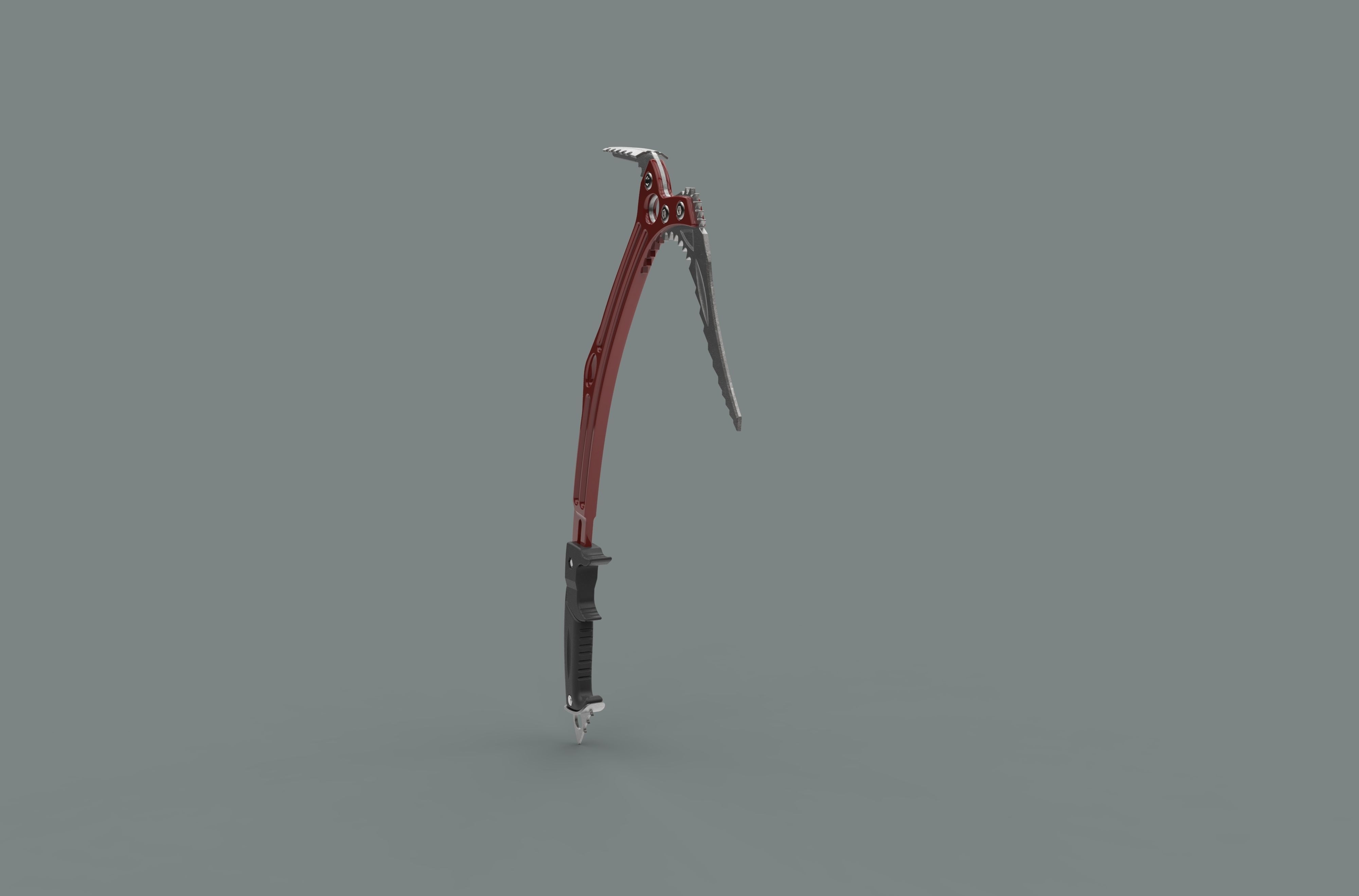 Ice ax of tomb raider 3D model_8