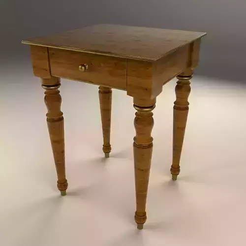 Wooden Nightstand