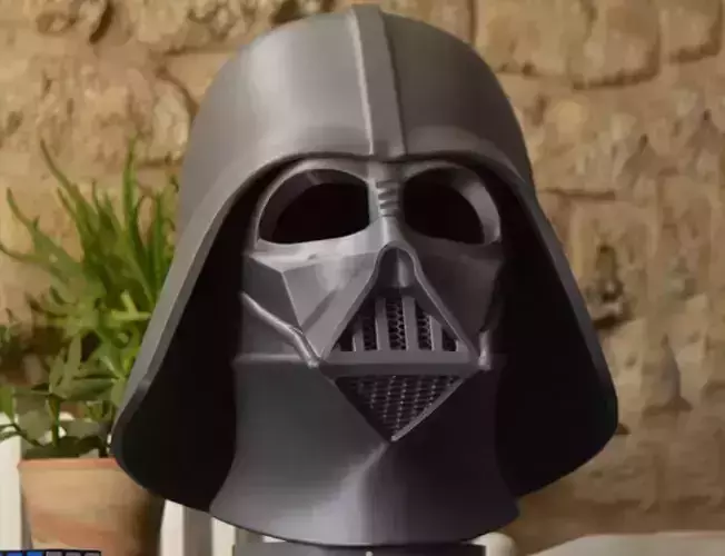 WEARABLE FULL SIZE STAR WARS DARTH VADER HELMET JESUS SALMERON 3D print model