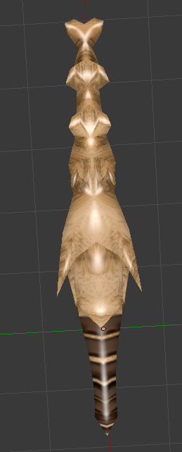 Grimskull weapon Low-poly 3D model_3