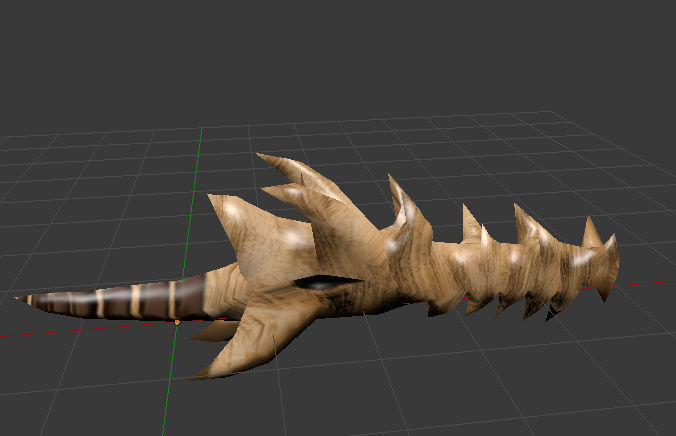Grimskull weapon Low-poly 3D model_4