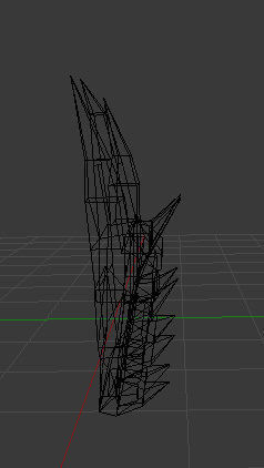 Death Dragon Shield Low-poly 3D model_5