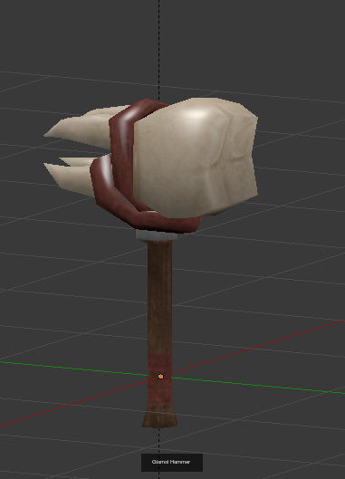 Primitive Bone Weapons 3D Model Collection_8