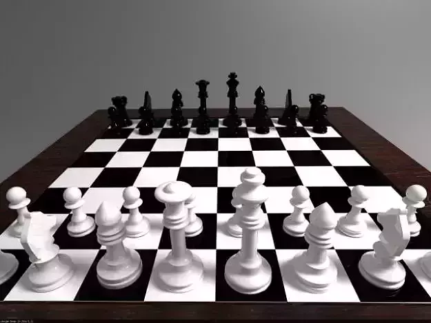 Chess Board and Chess Pieces