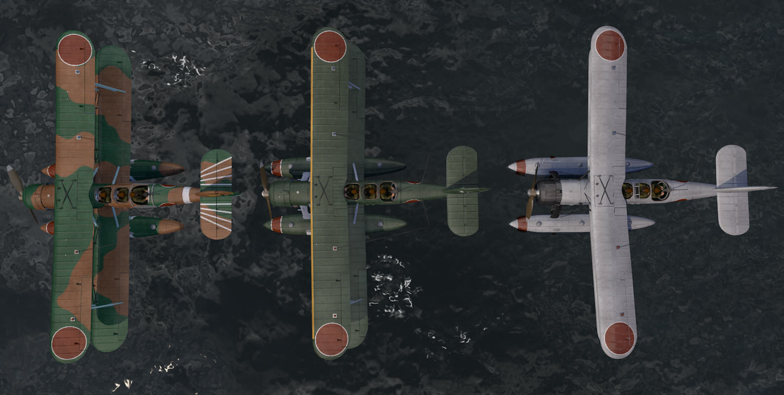 Kawanishi E7K1 and E7K2 ALF 3D model_7