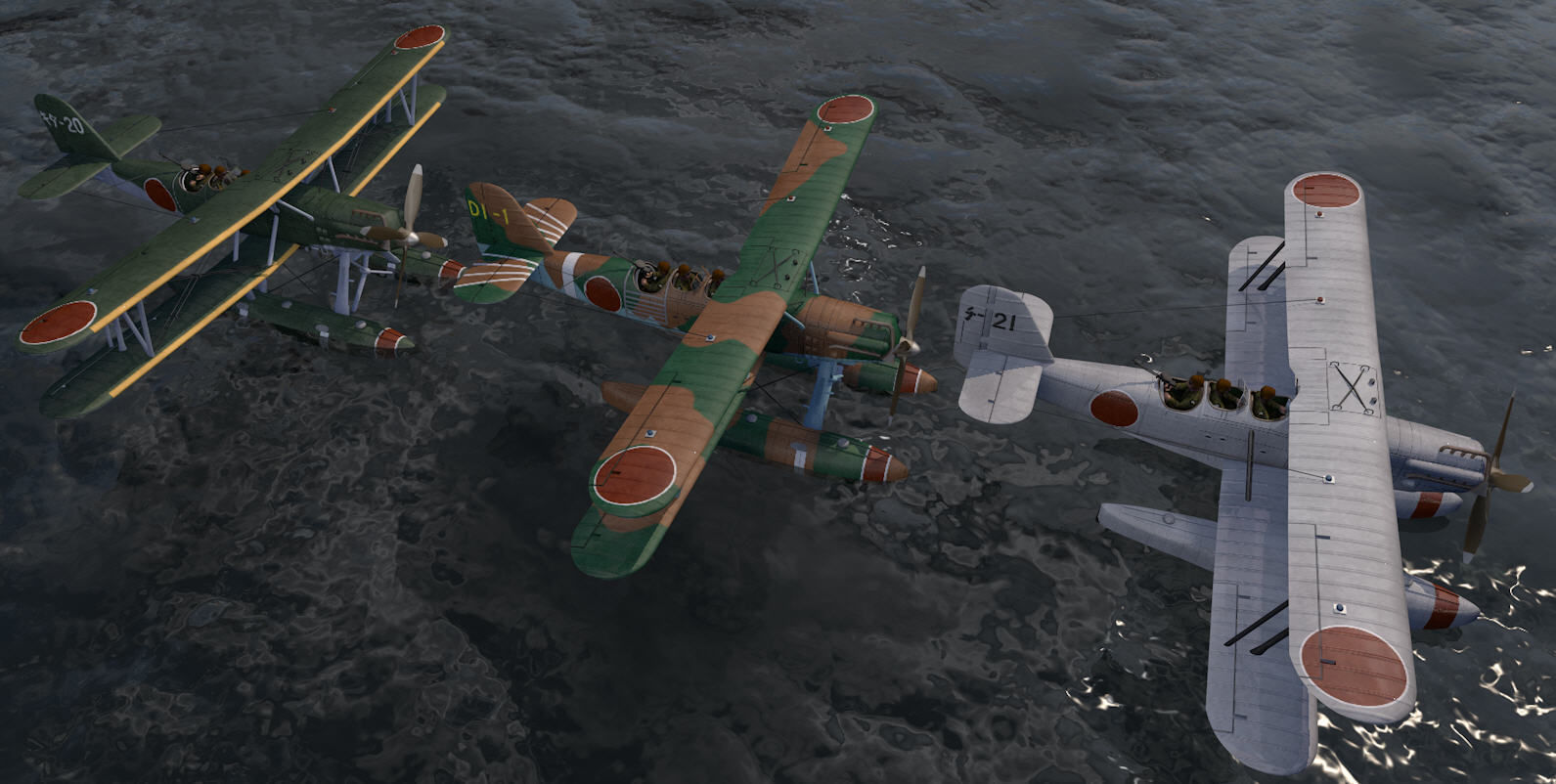 Kawanishi E7K1 and E7K2 ALF 3D model_8