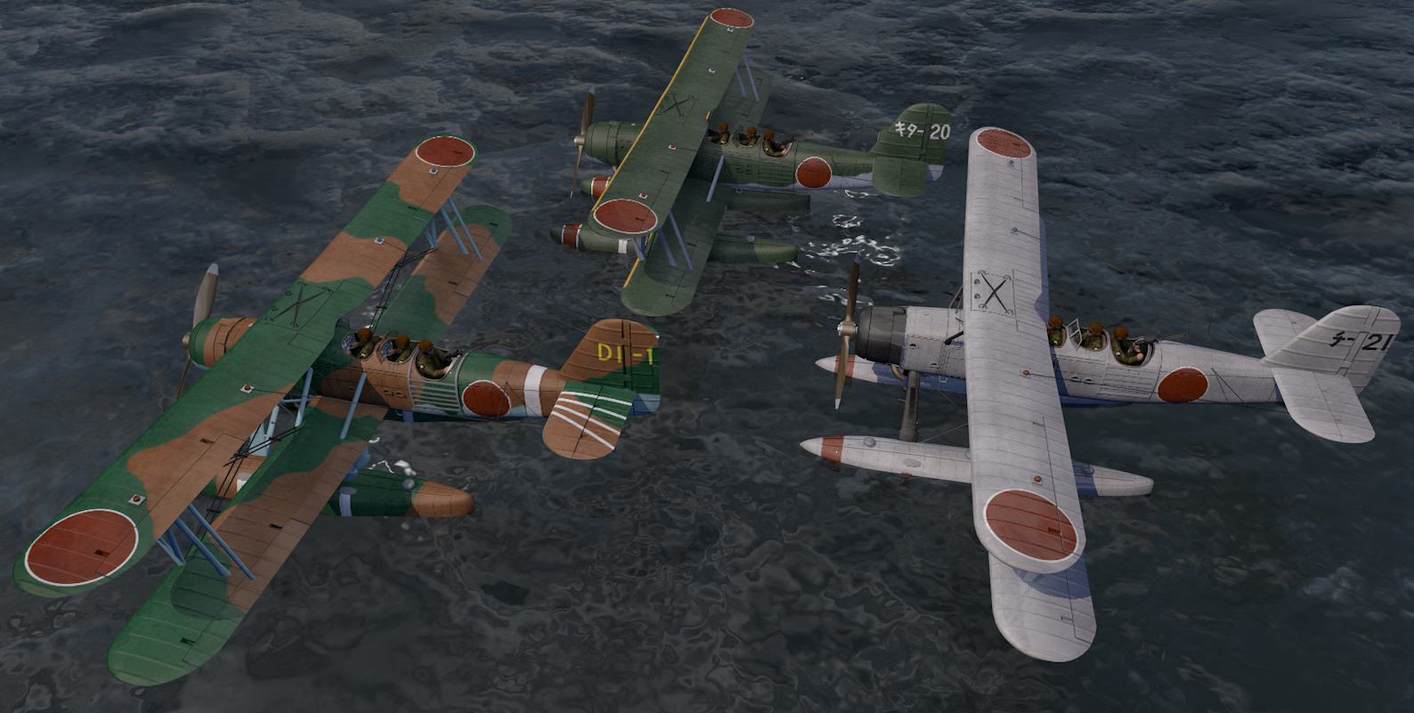 Kawanishi E7K1 and E7K2 ALF 3D model_6