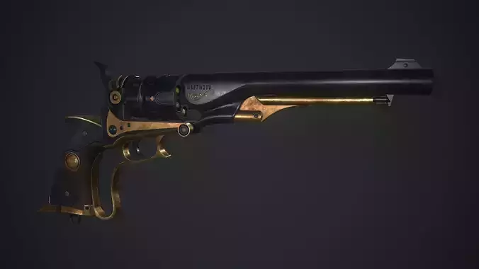 Colt Westwood ElDorado Low-poly 3D model