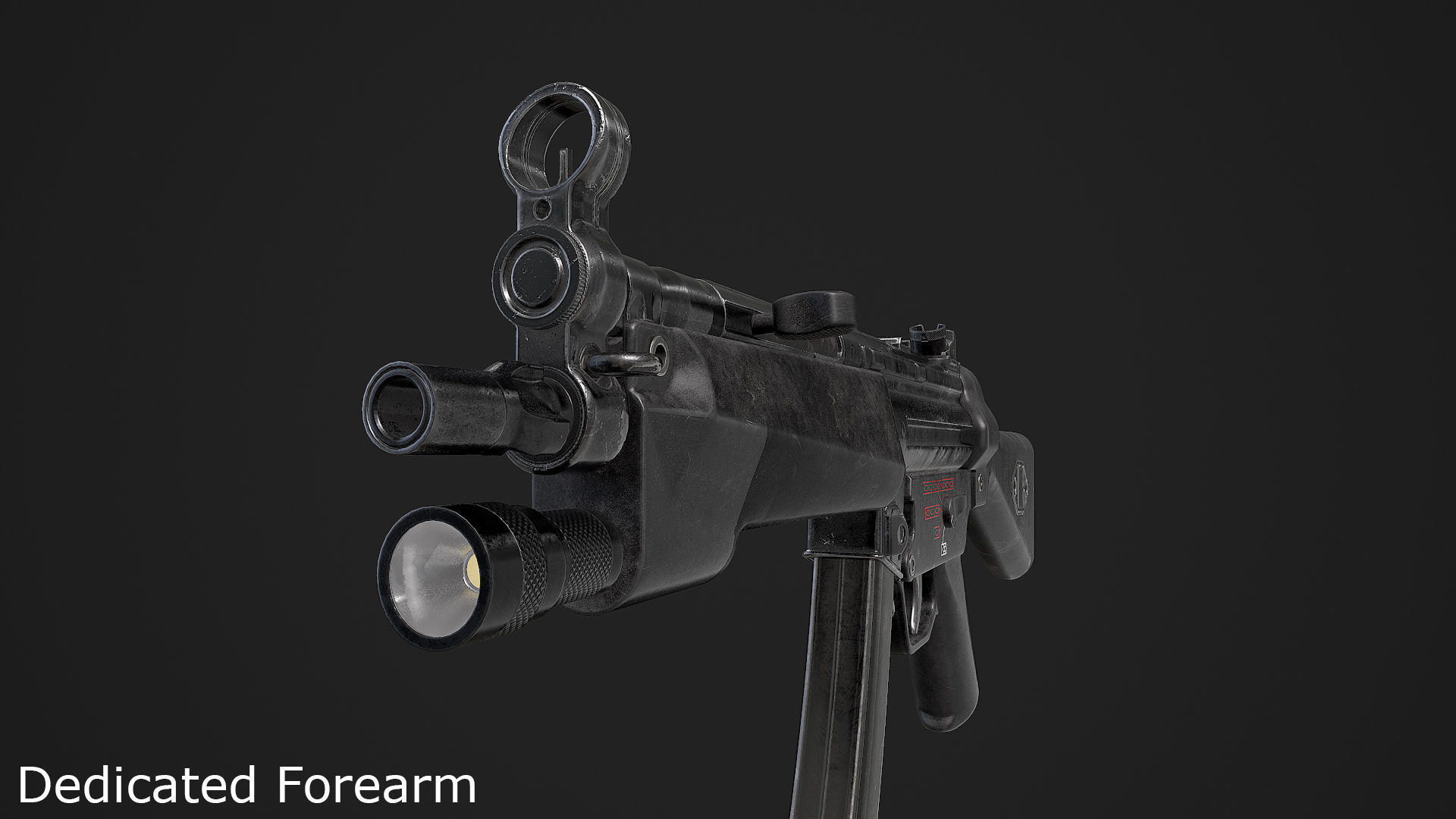 Ultimate MP5 Pack Low-poly 3D model_51