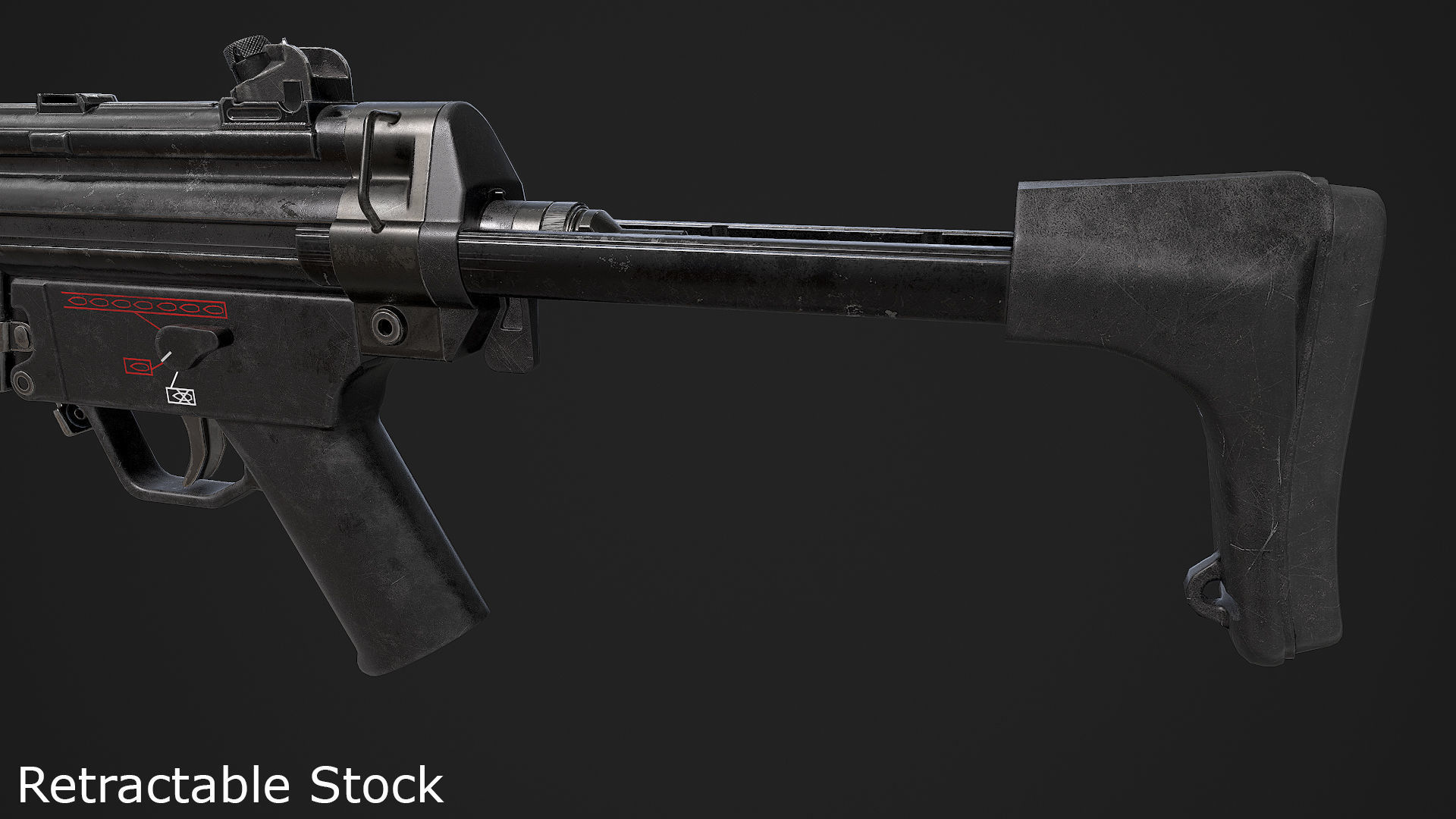 Ultimate MP5 Pack Low-poly 3D model_61