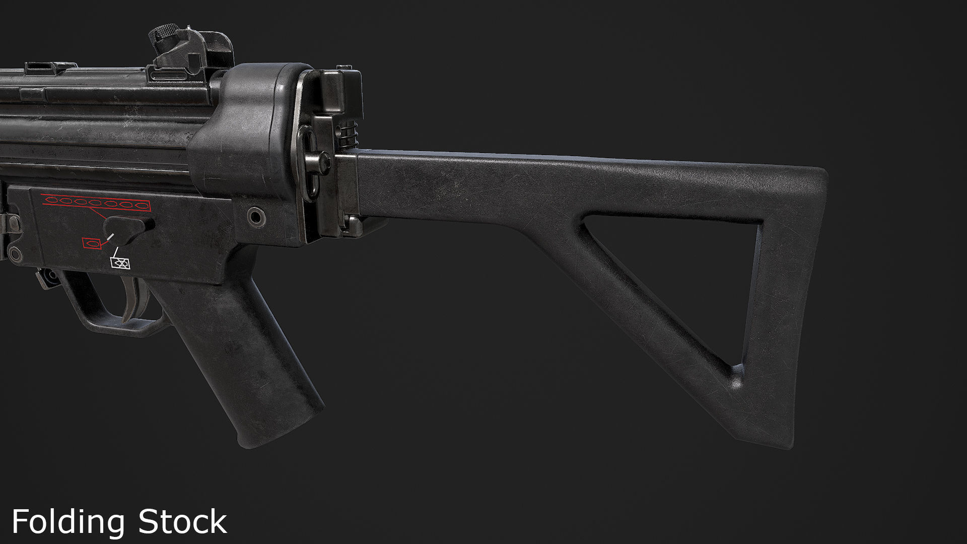 Ultimate MP5 Pack Low-poly 3D model_60