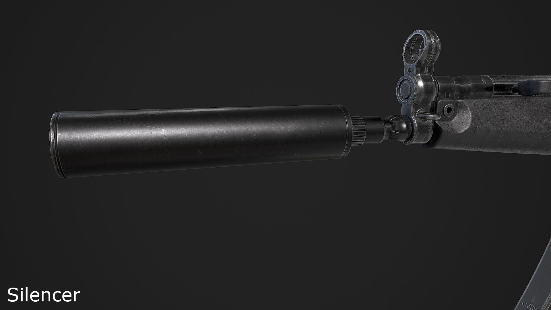 Ultimate MP5 Pack Low-poly 3D model_64