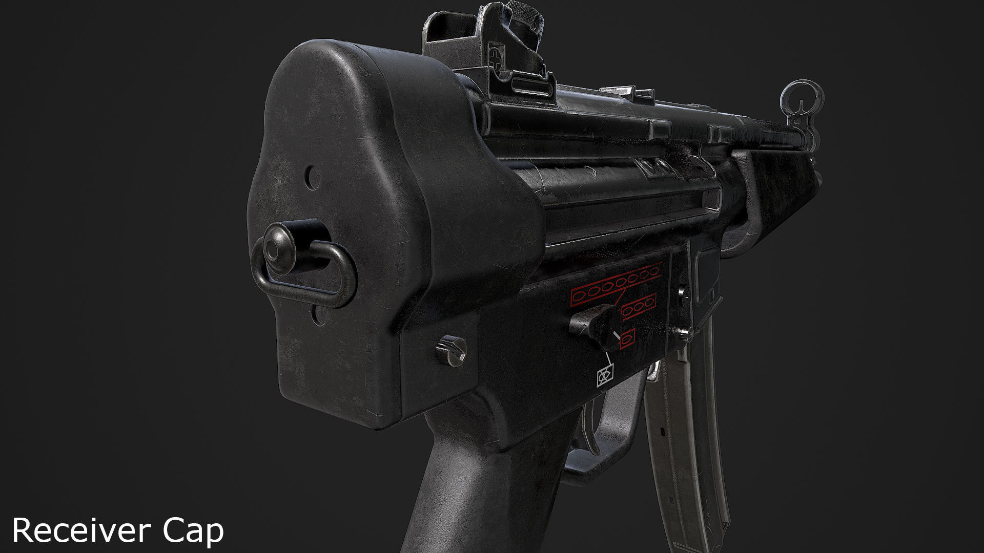 Ultimate MP5 Pack Low-poly 3D model_62