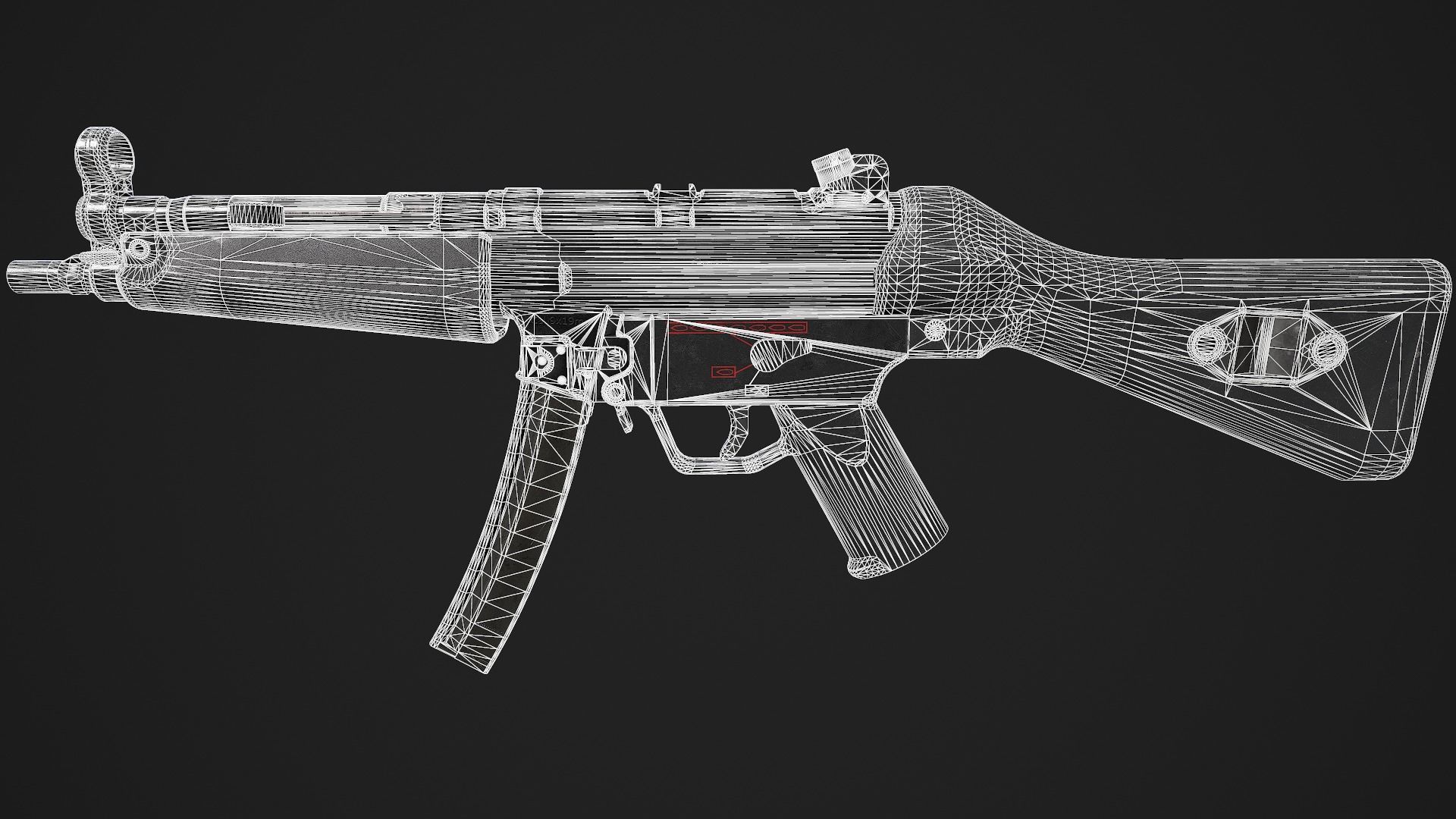 Ultimate MP5 Pack Low-poly 3D model_72