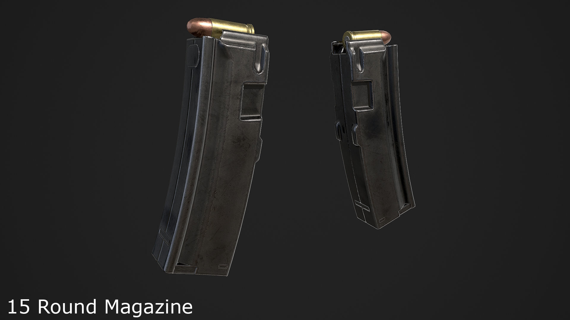 Ultimate MP5 Pack Low-poly 3D model_39