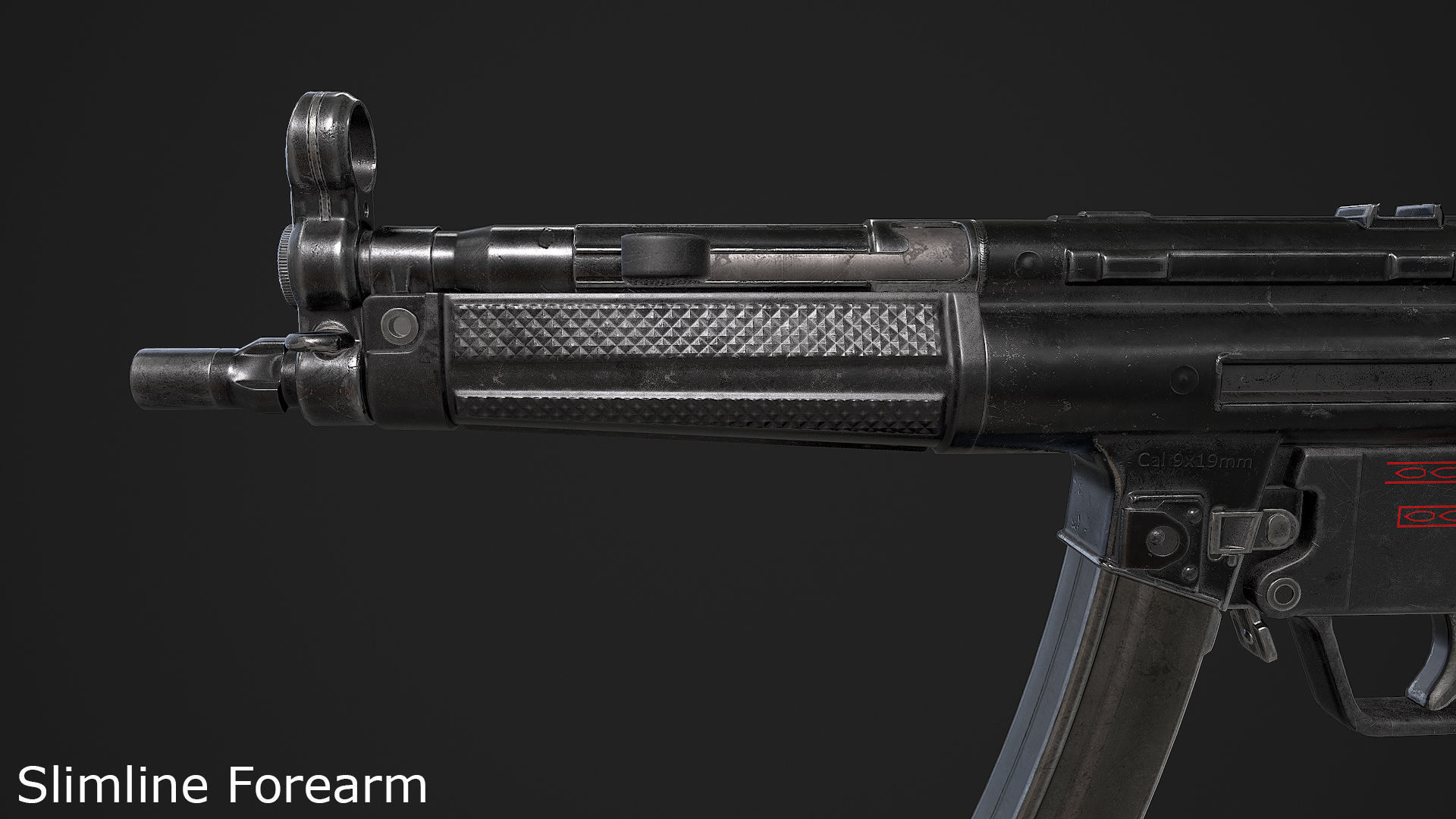 Ultimate MP5 Pack Low-poly 3D model_53