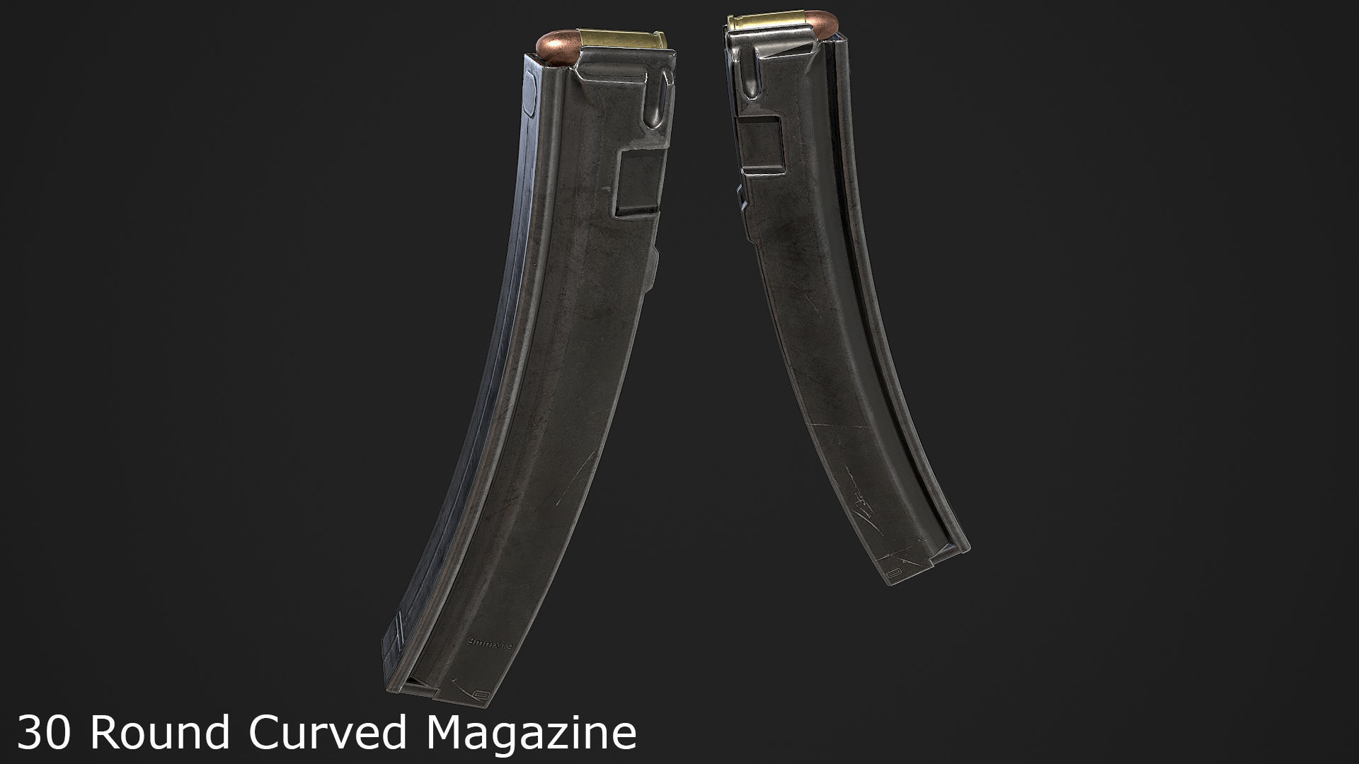 Ultimate MP5 Pack Low-poly 3D model_35