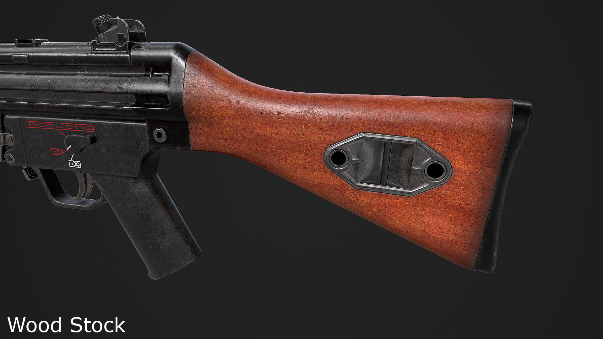 Ultimate MP5 Pack Low-poly 3D model_59