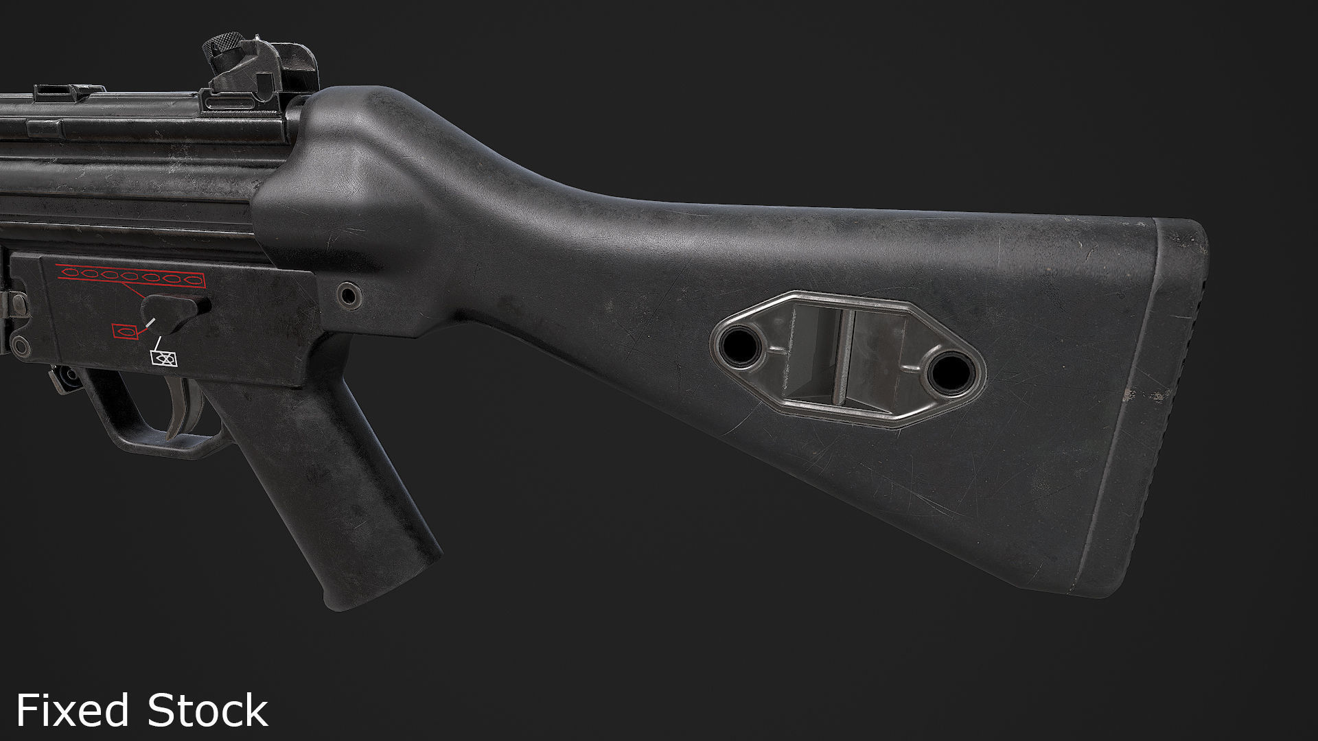 Ultimate MP5 Pack Low-poly 3D model_58