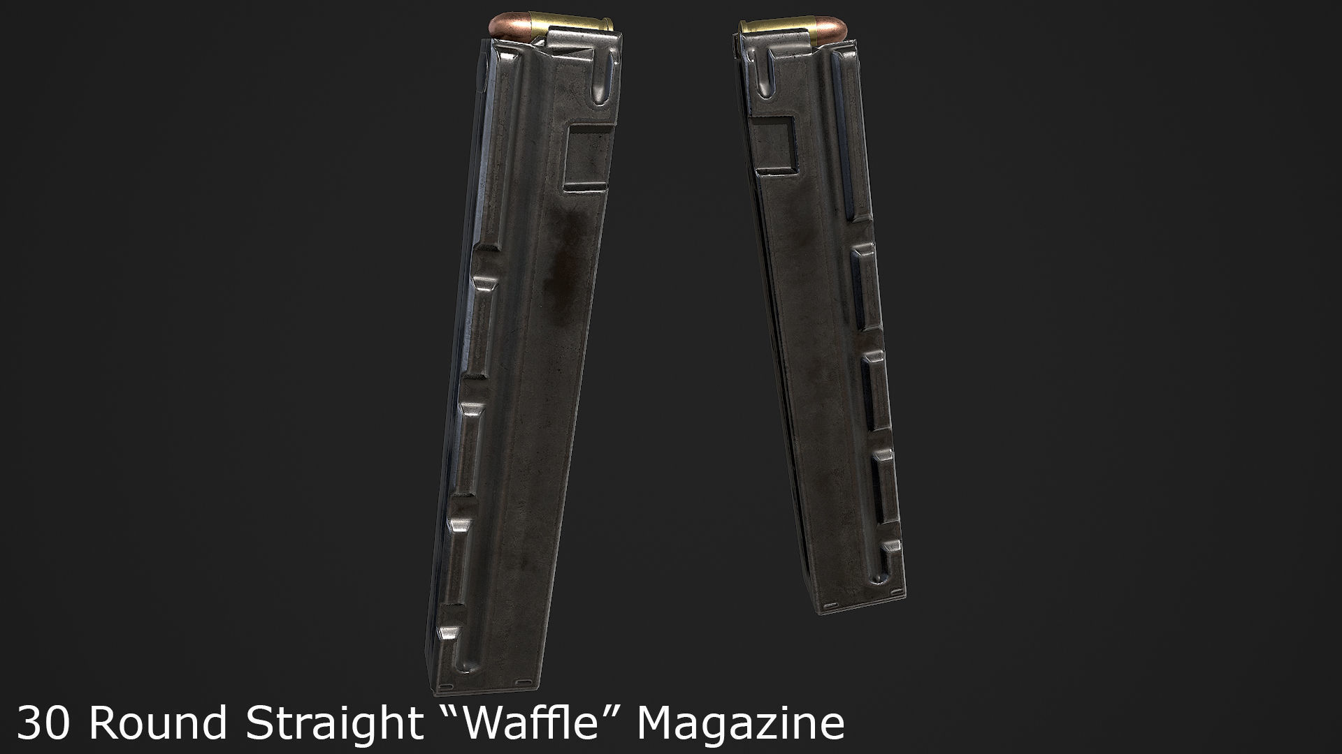 Ultimate MP5 Pack Low-poly 3D model_36