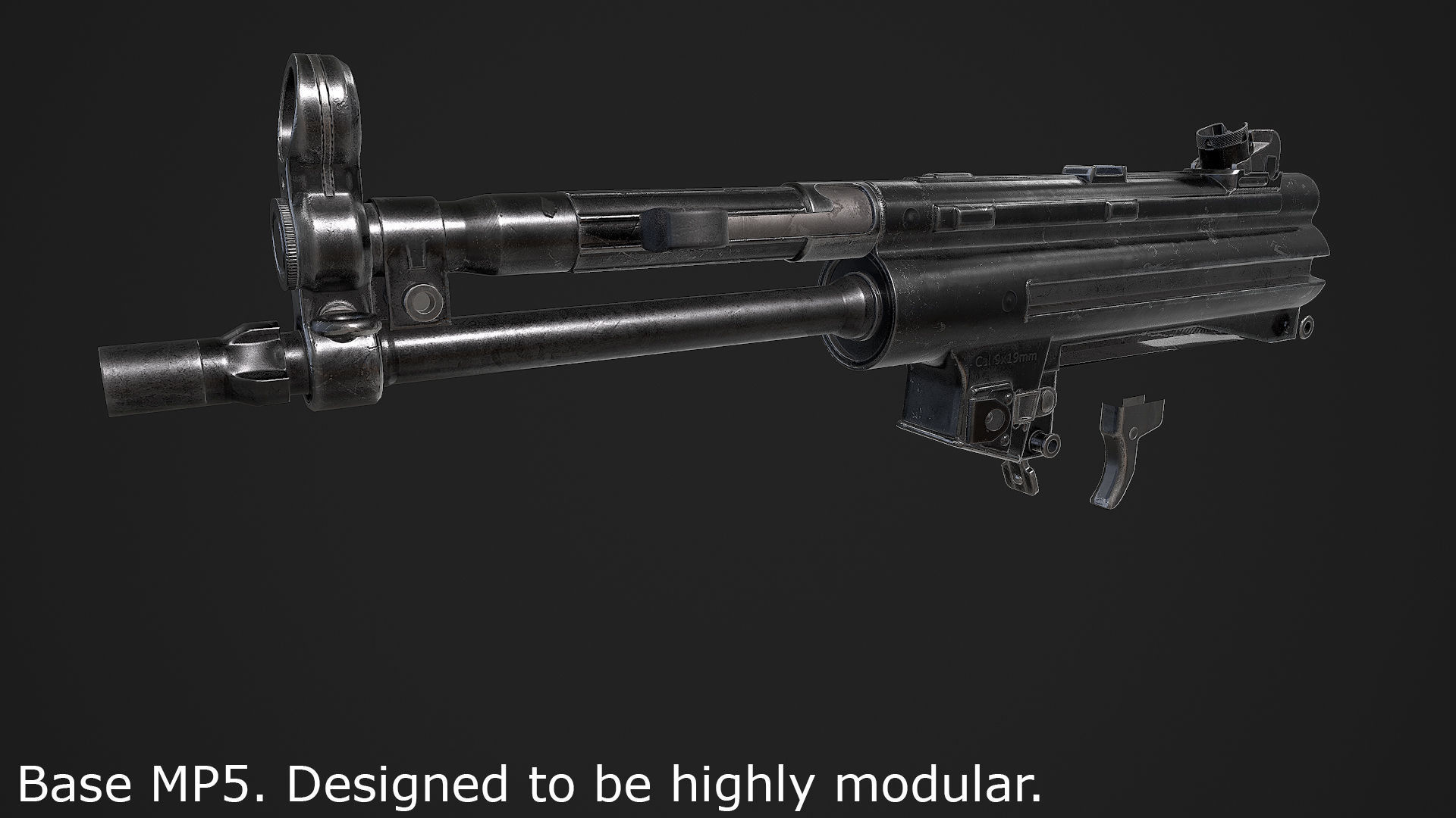 Ultimate MP5 Pack Low-poly 3D model_71