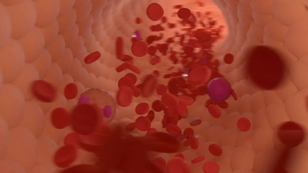 Bloodstream ball 3D model_0